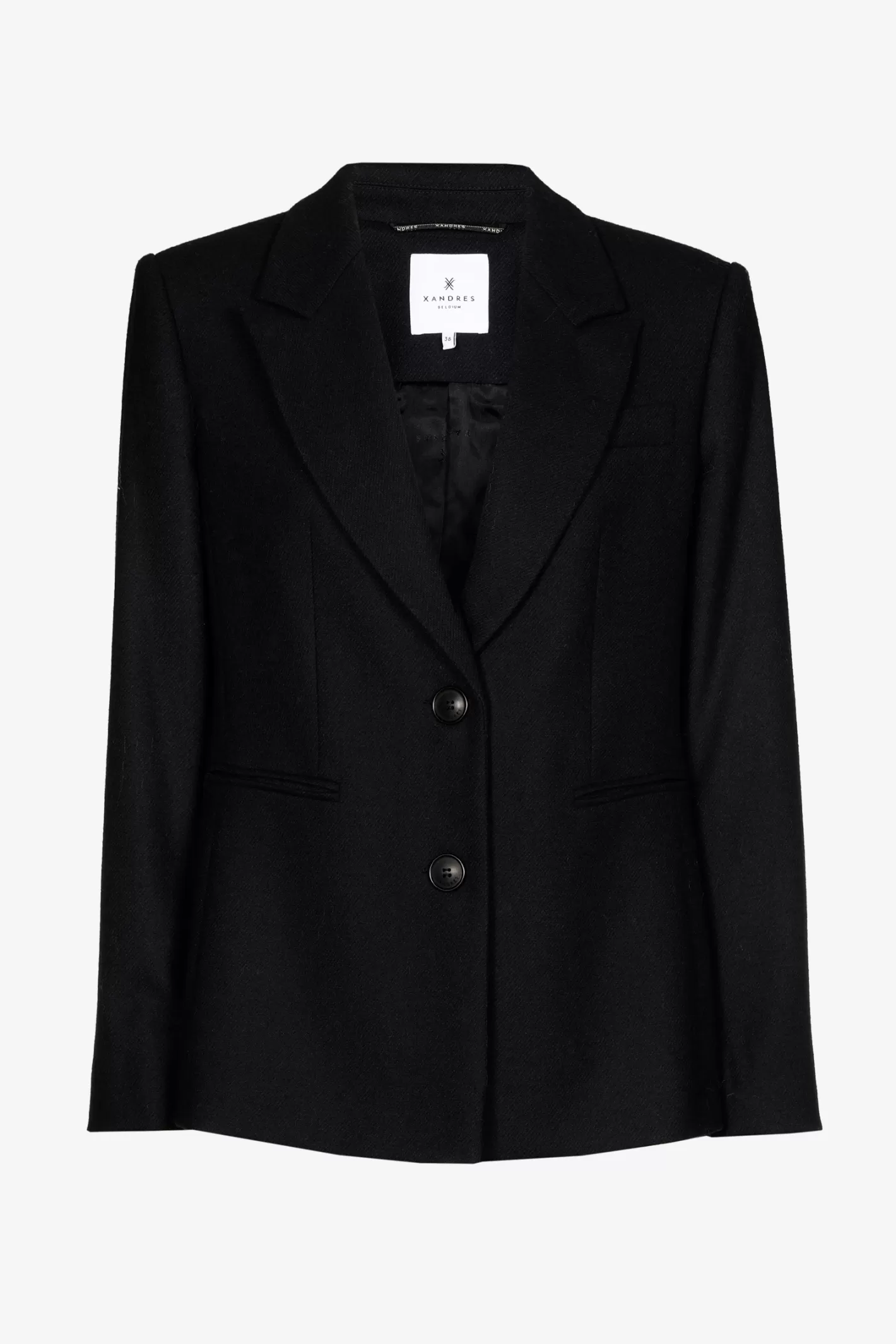 Femme Xandres Blazer classique à col revers