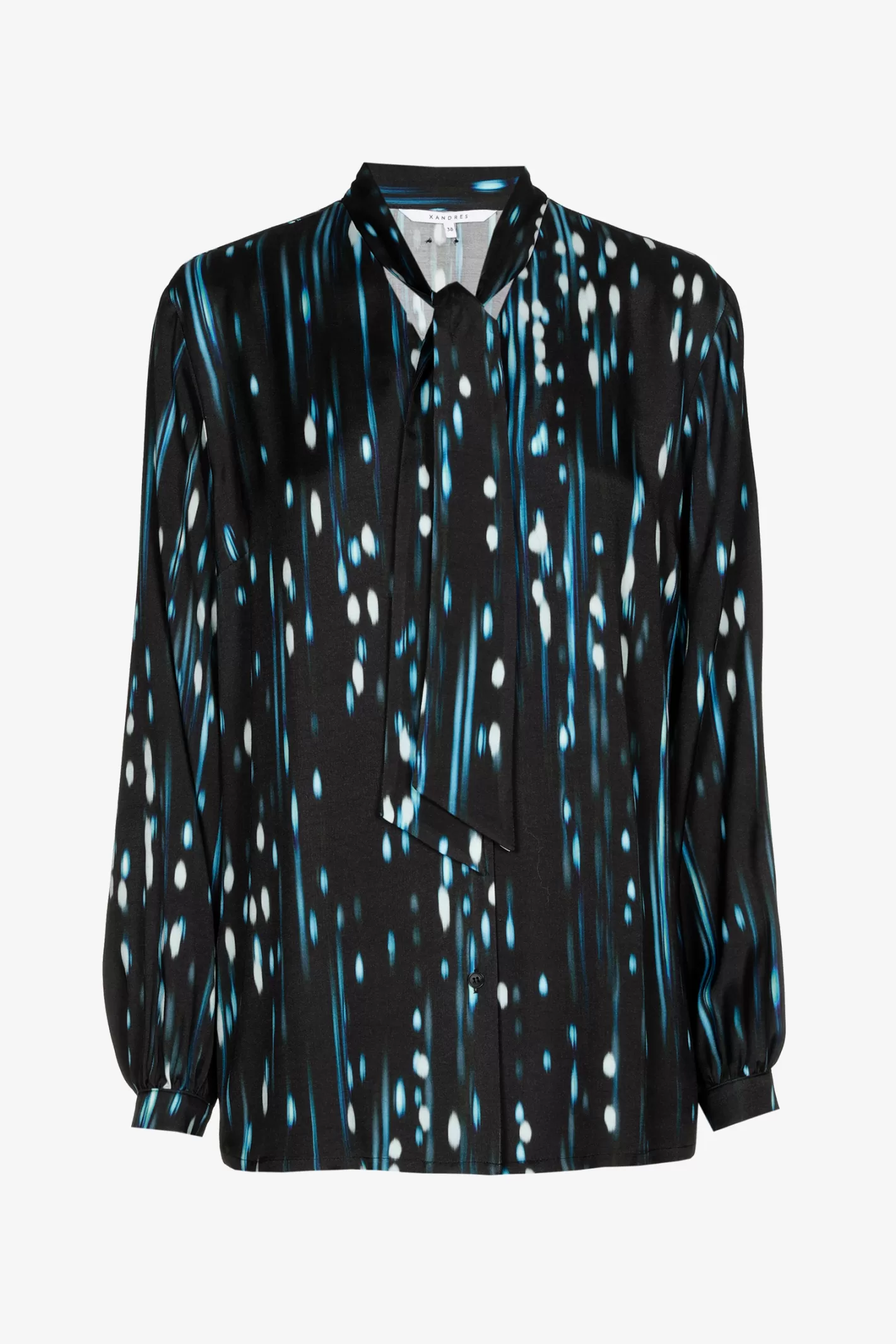 Femme Xandres Blouse à imprimé hivernal