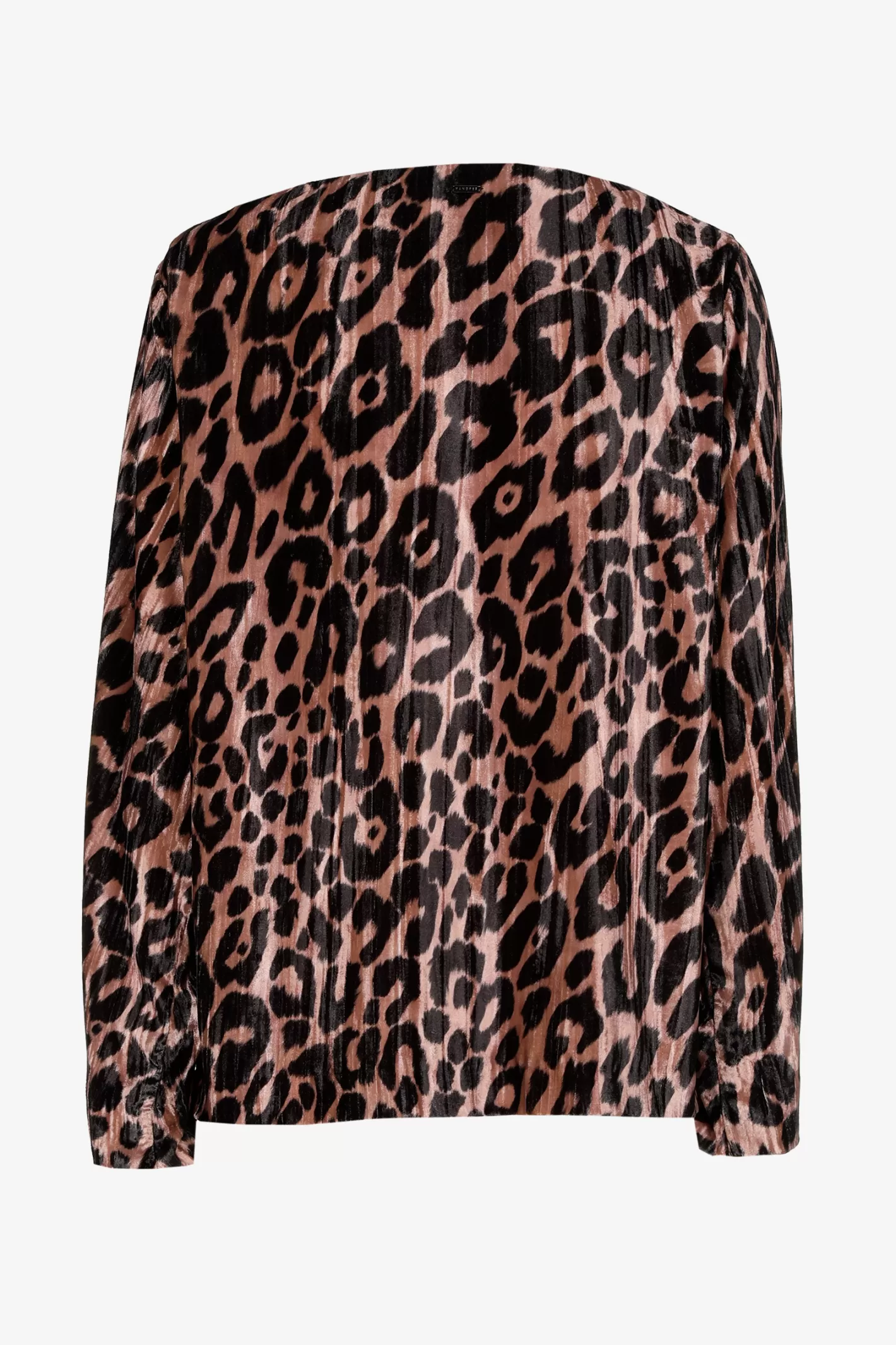 Femme Xandres Blouse à imprimé léopard