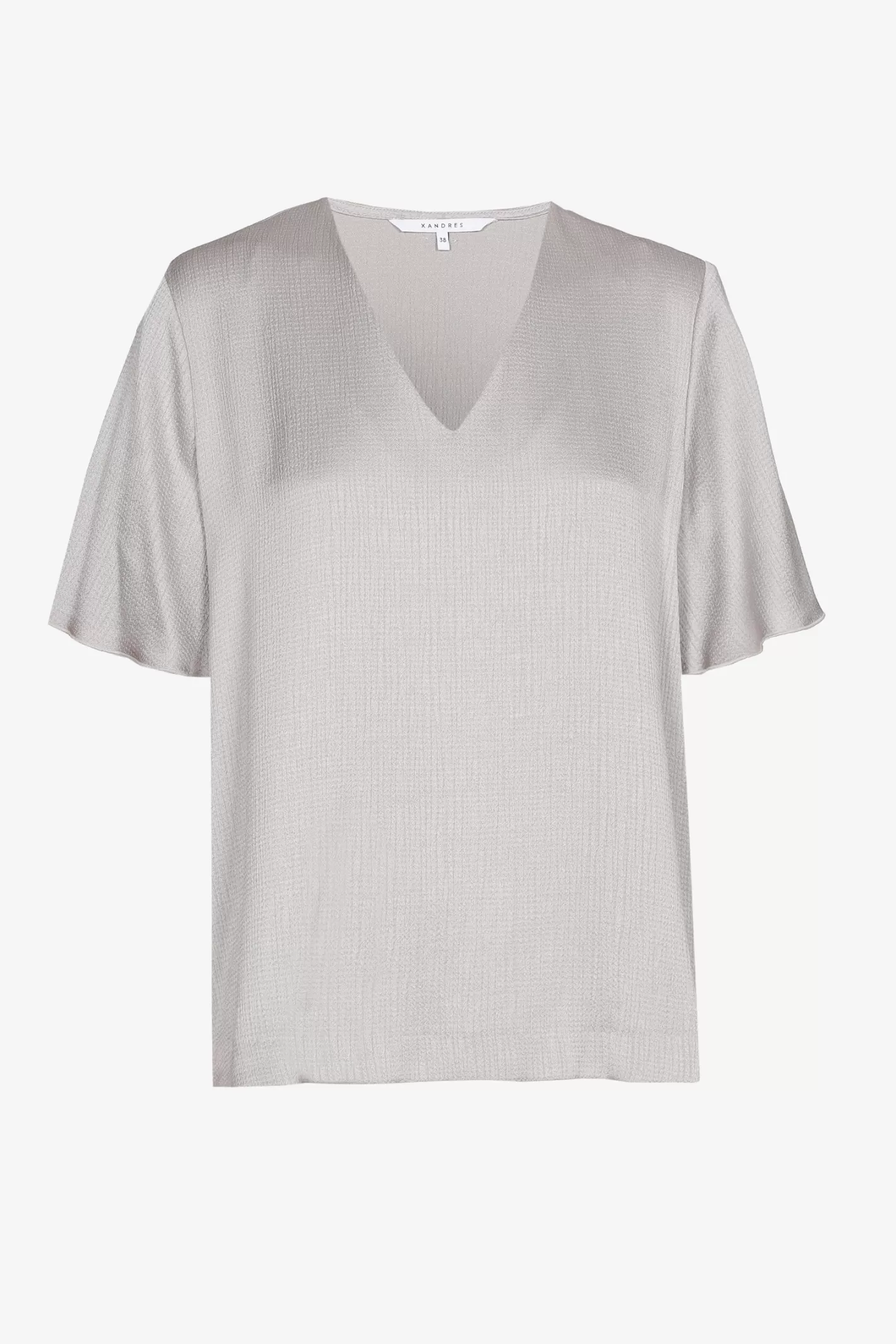 Femme Xandres Blouse à manches courtes