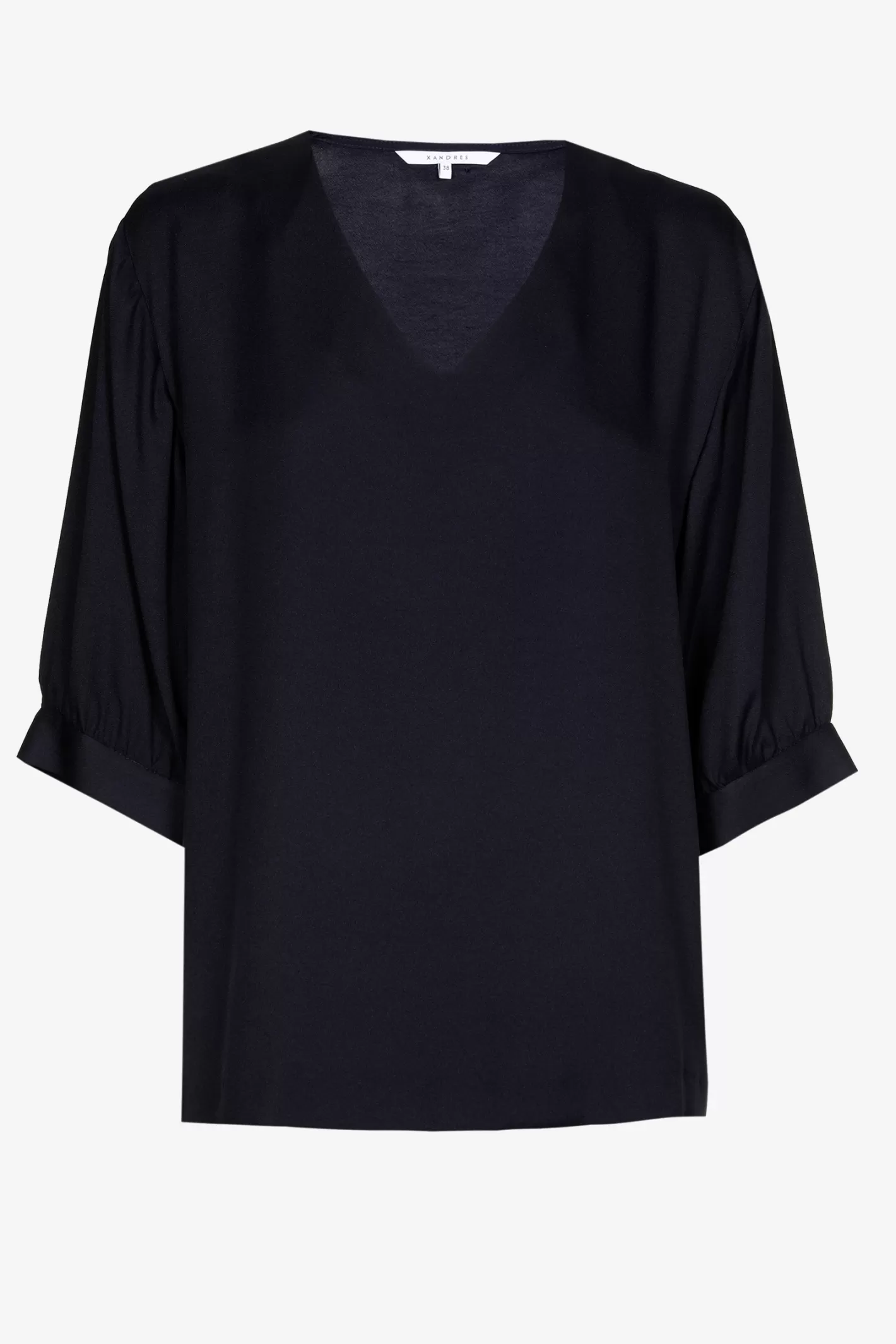 Femme Xandres Blouse à manches froncées
