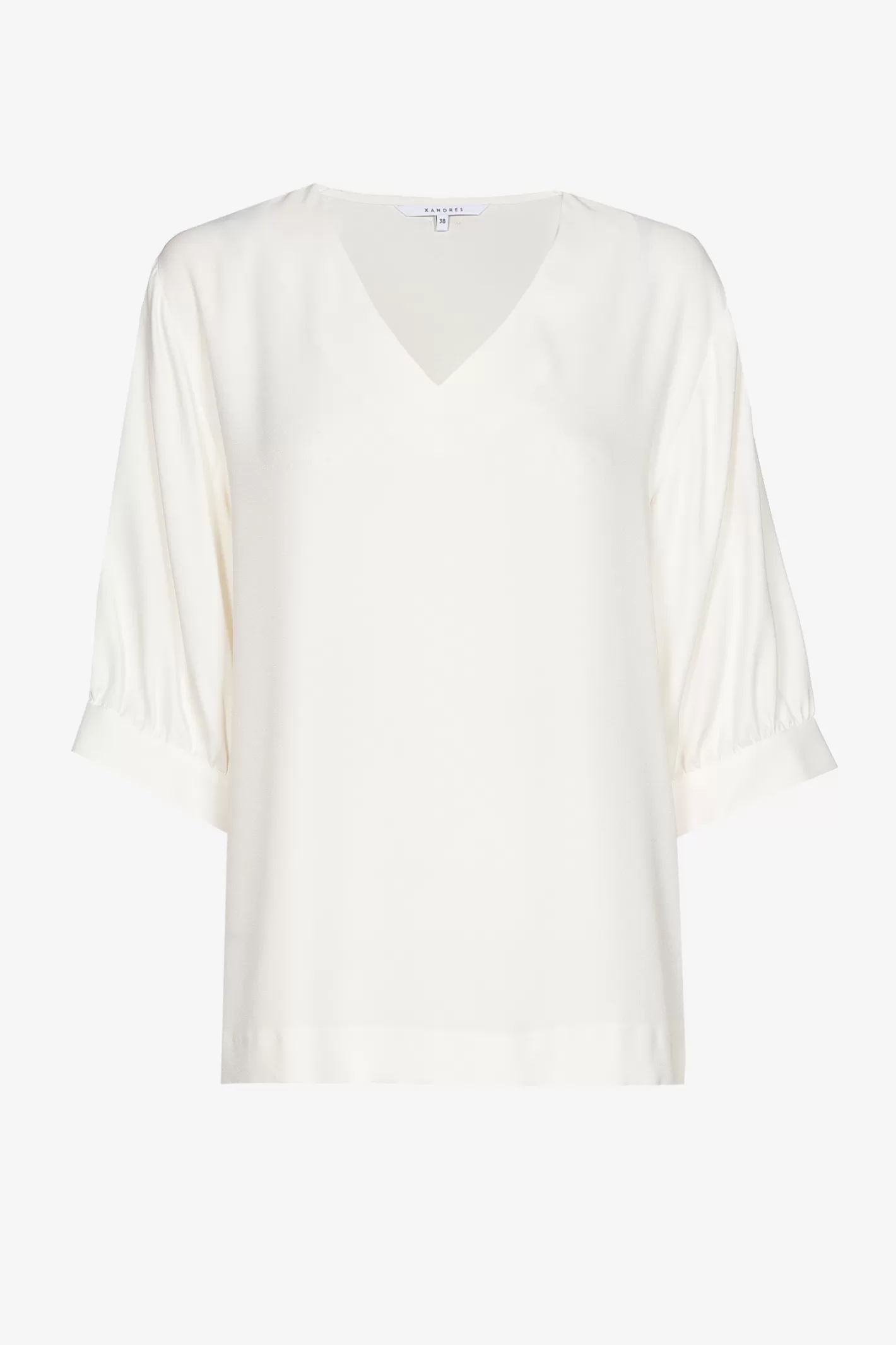 Femme Xandres Blouse à manches froncées