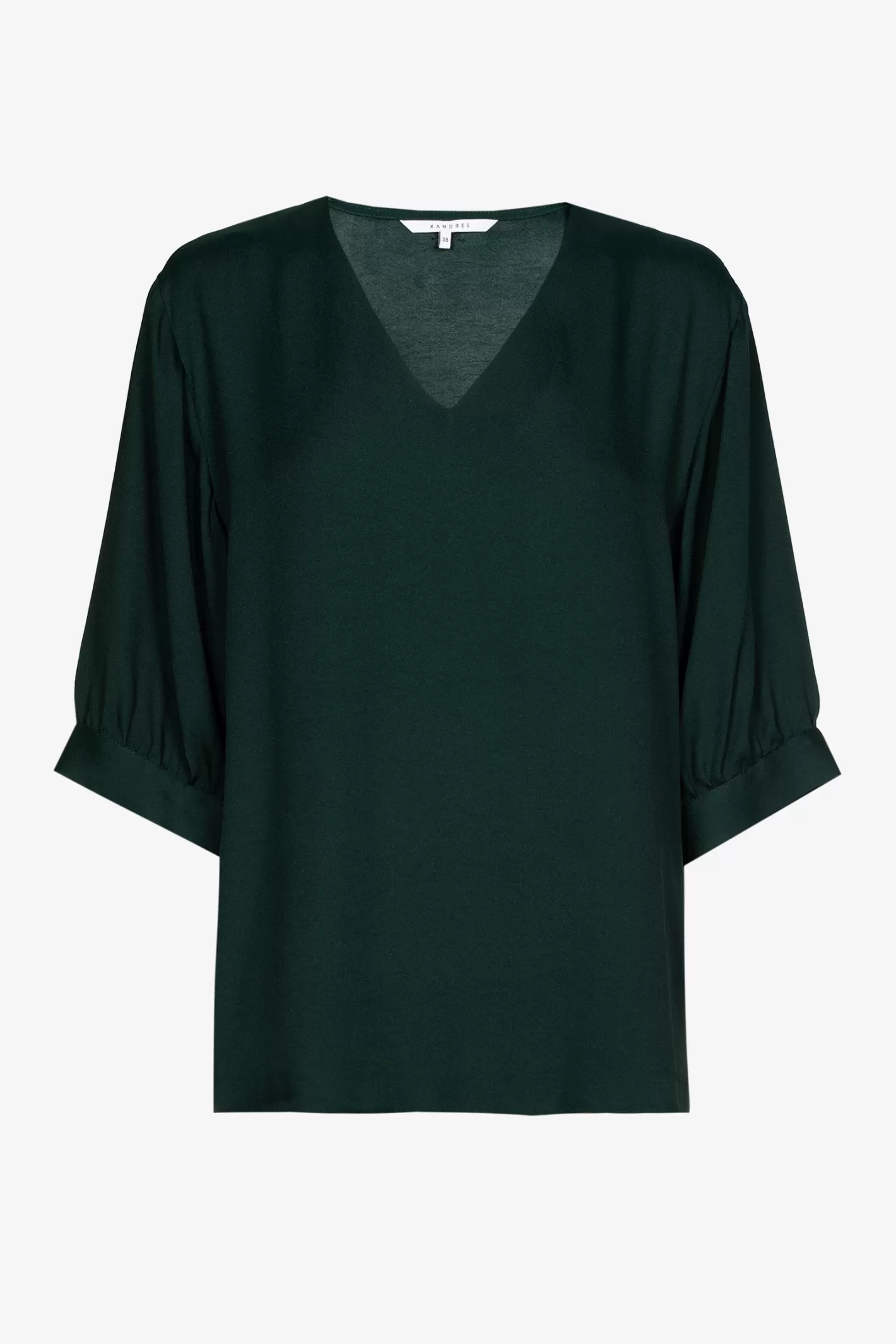 Femme Xandres Blouse à manches froncées