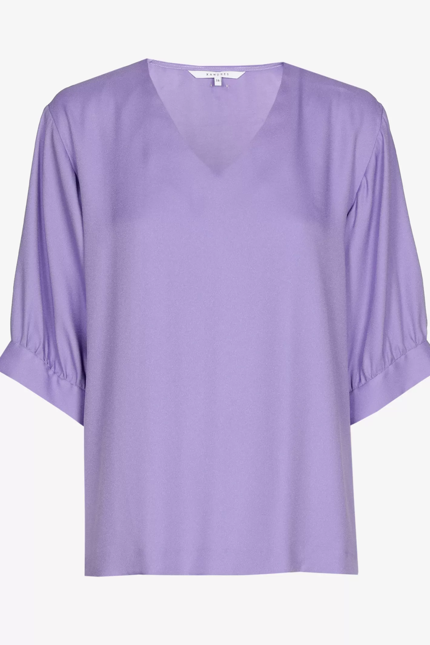 Femme Xandres Blouse à manches froncées