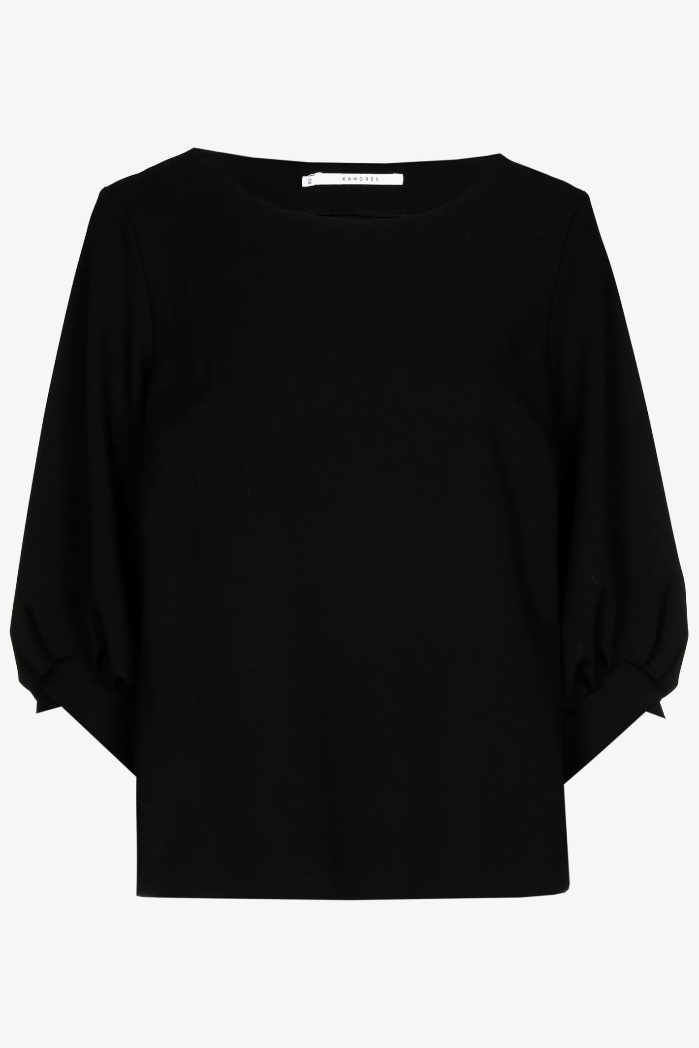 Femme Xandres Blouse aux manches ornées d’un élégant détail