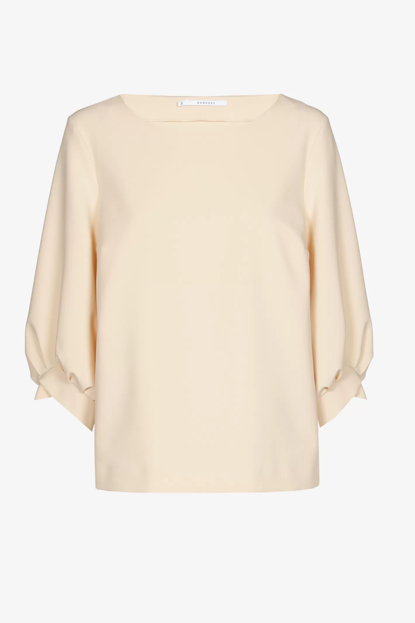 Femme Xandres Blouse aux manches ornées d’un élégant détail