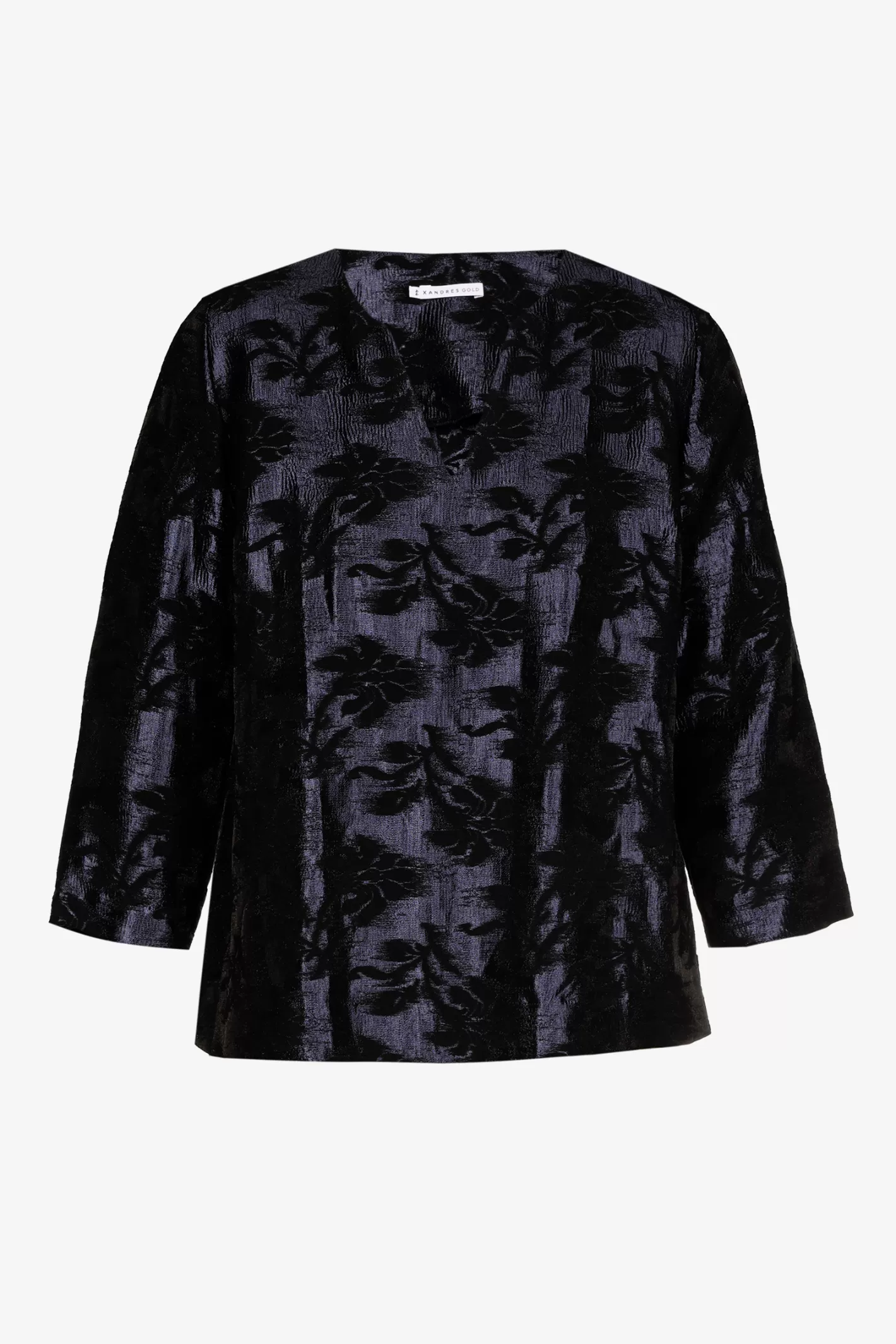 Femme Xandres Blouse jacquard à imprimé floral