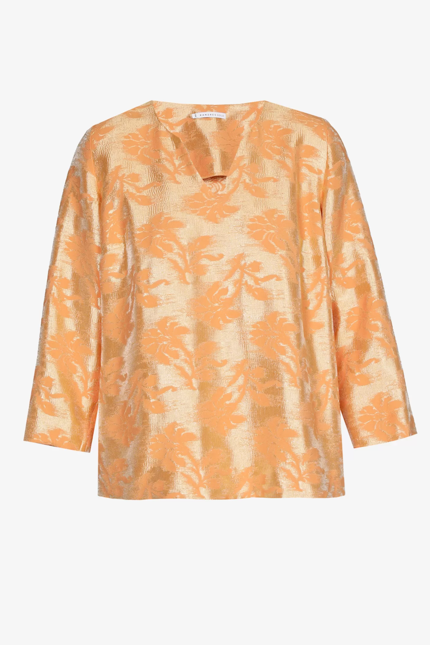 Femme Xandres Blouse jacquard à imprimé floral