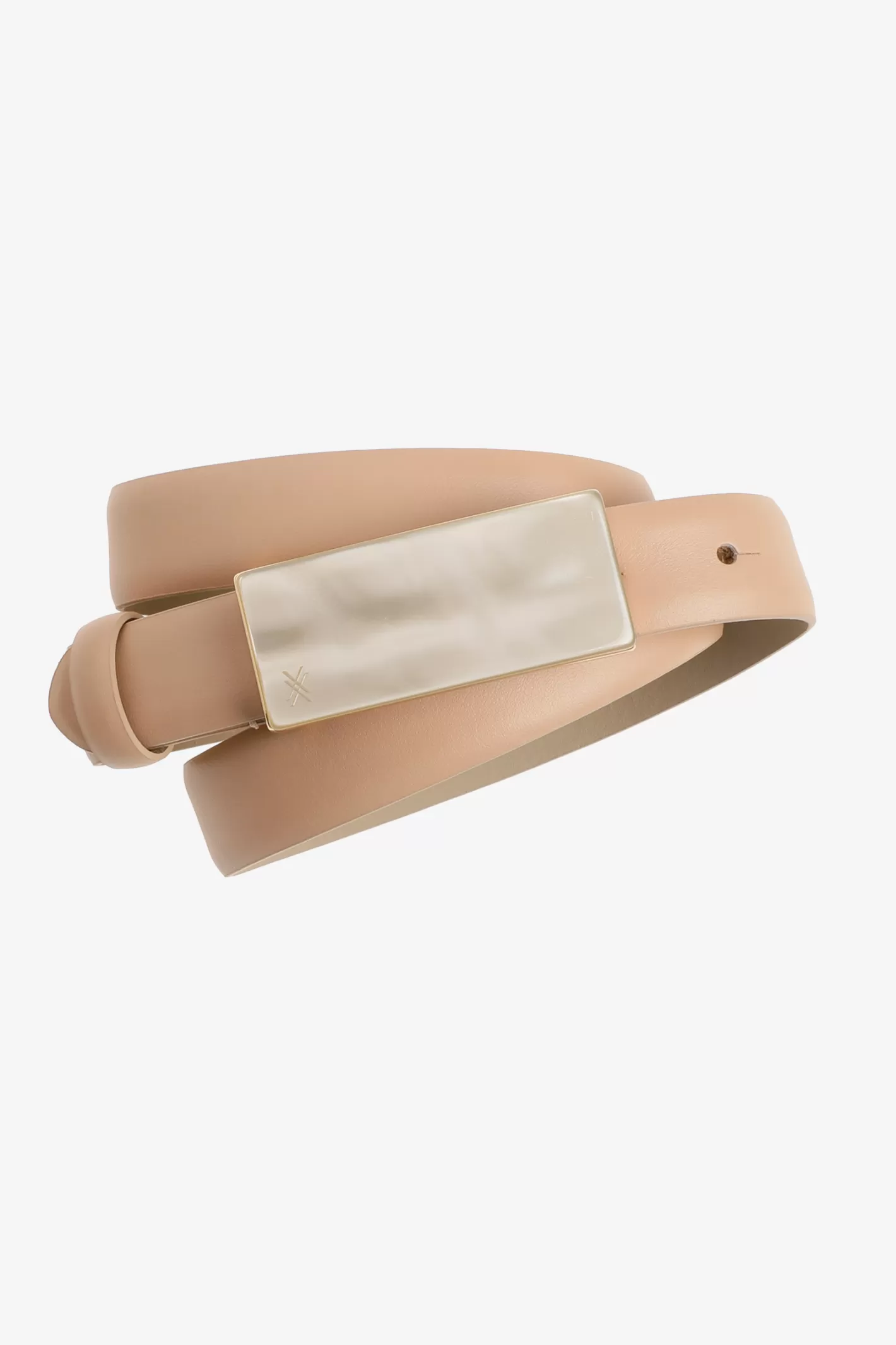 Femme Xandres Ceinture étroite en cuir