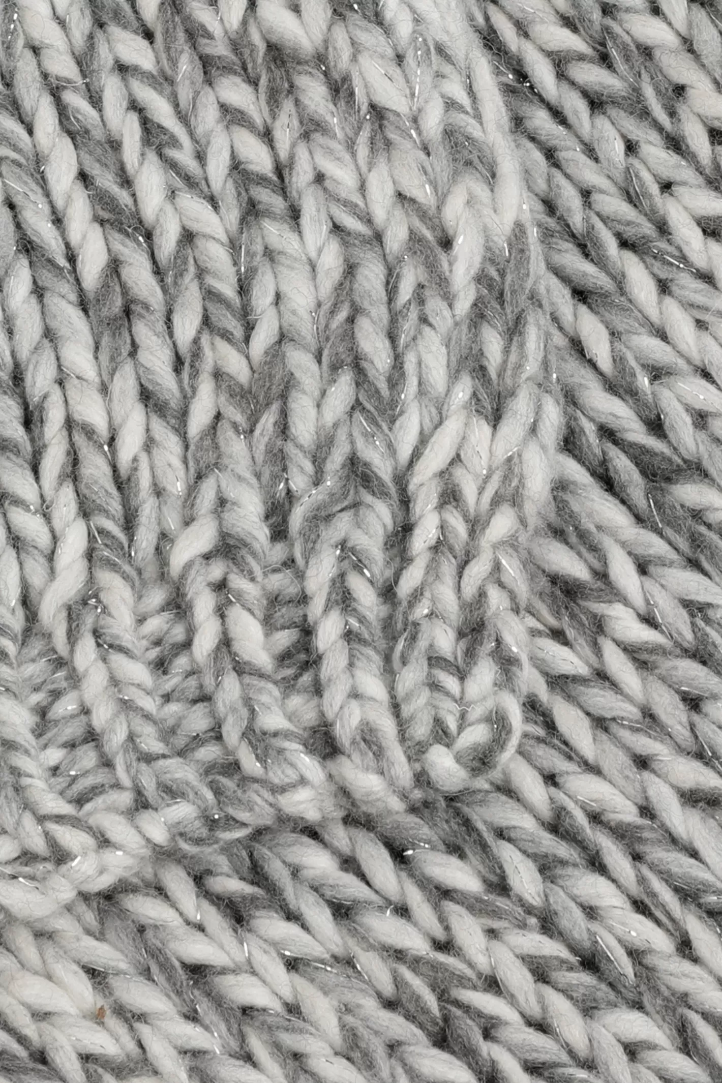 Femme Xandres Écharpe en grosse maille avec fil doré
