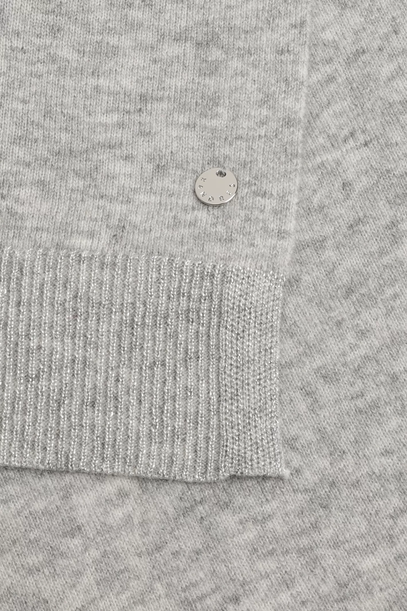 Femme Xandres Écharpe fine tricotée avec une touche de lurex