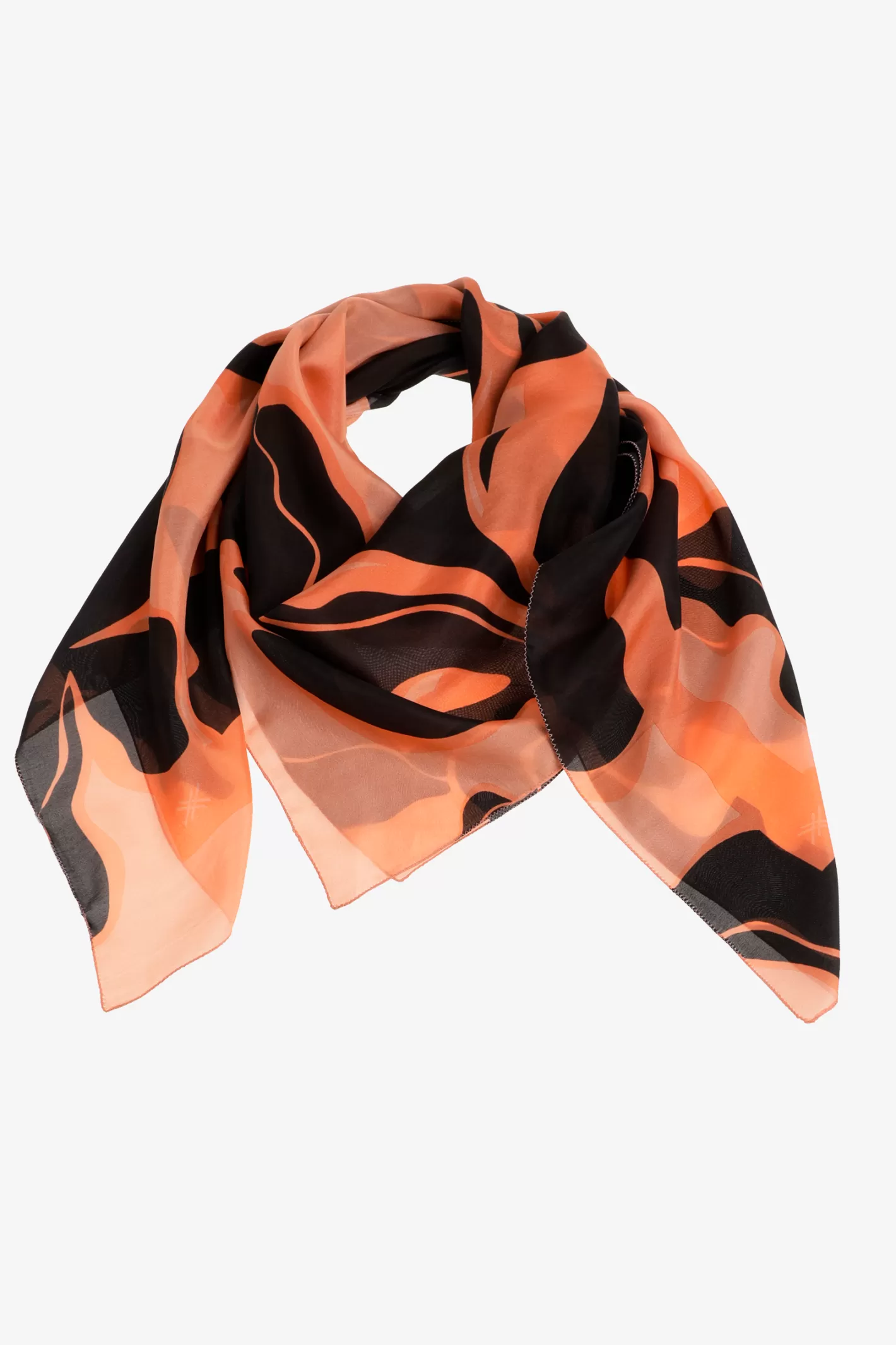 Femme Xandres Foulard en soie à motif floral