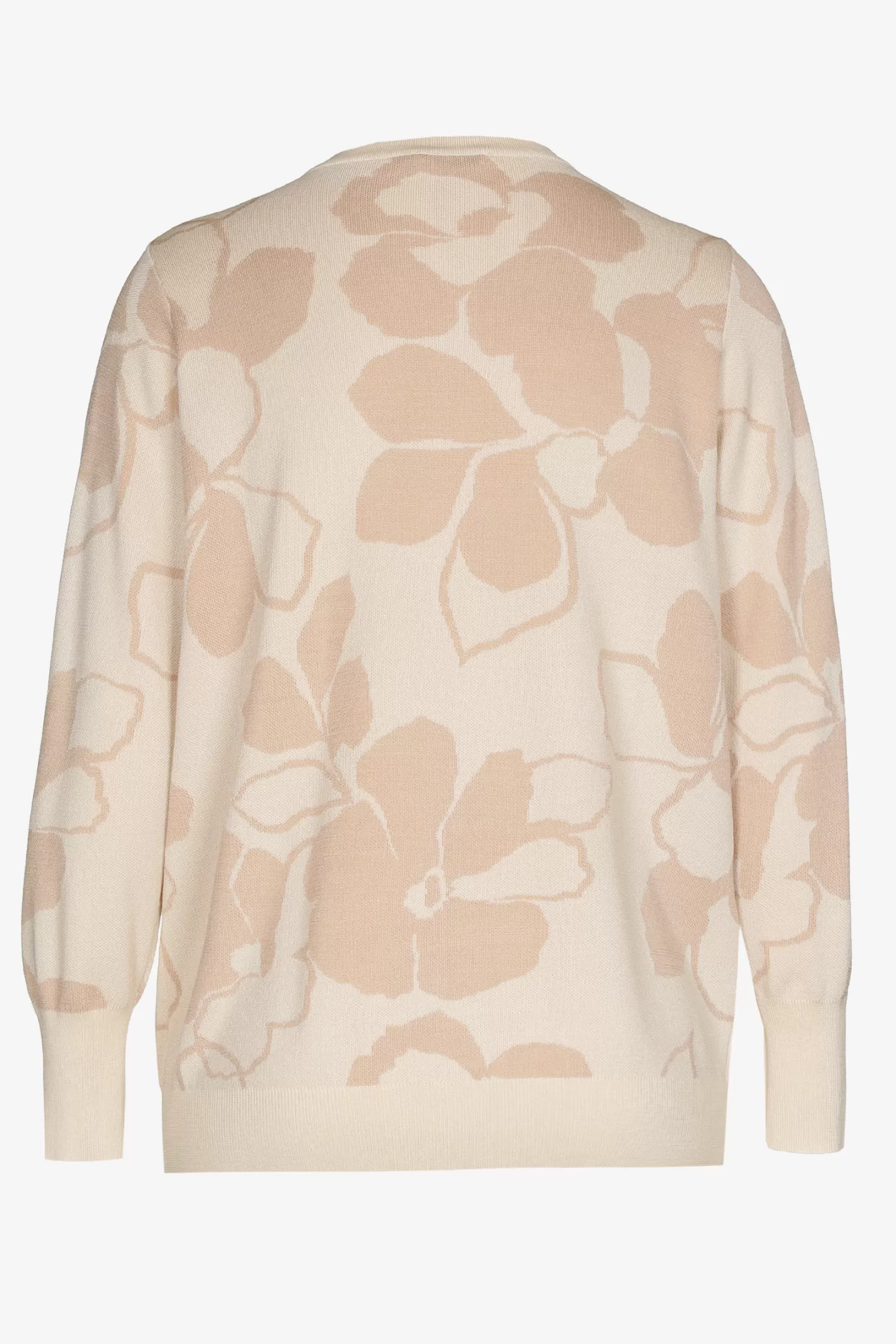 Femme Xandres Gilet à motif floral en jacquard