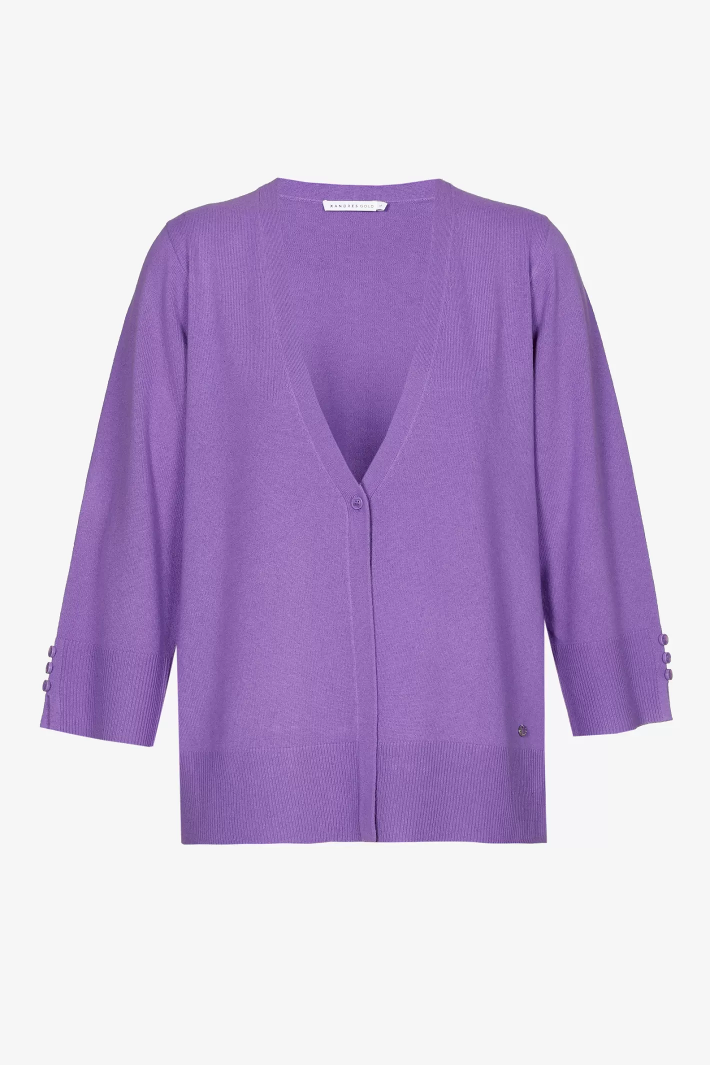 Femme Xandres Gilet en mélange de laines fines