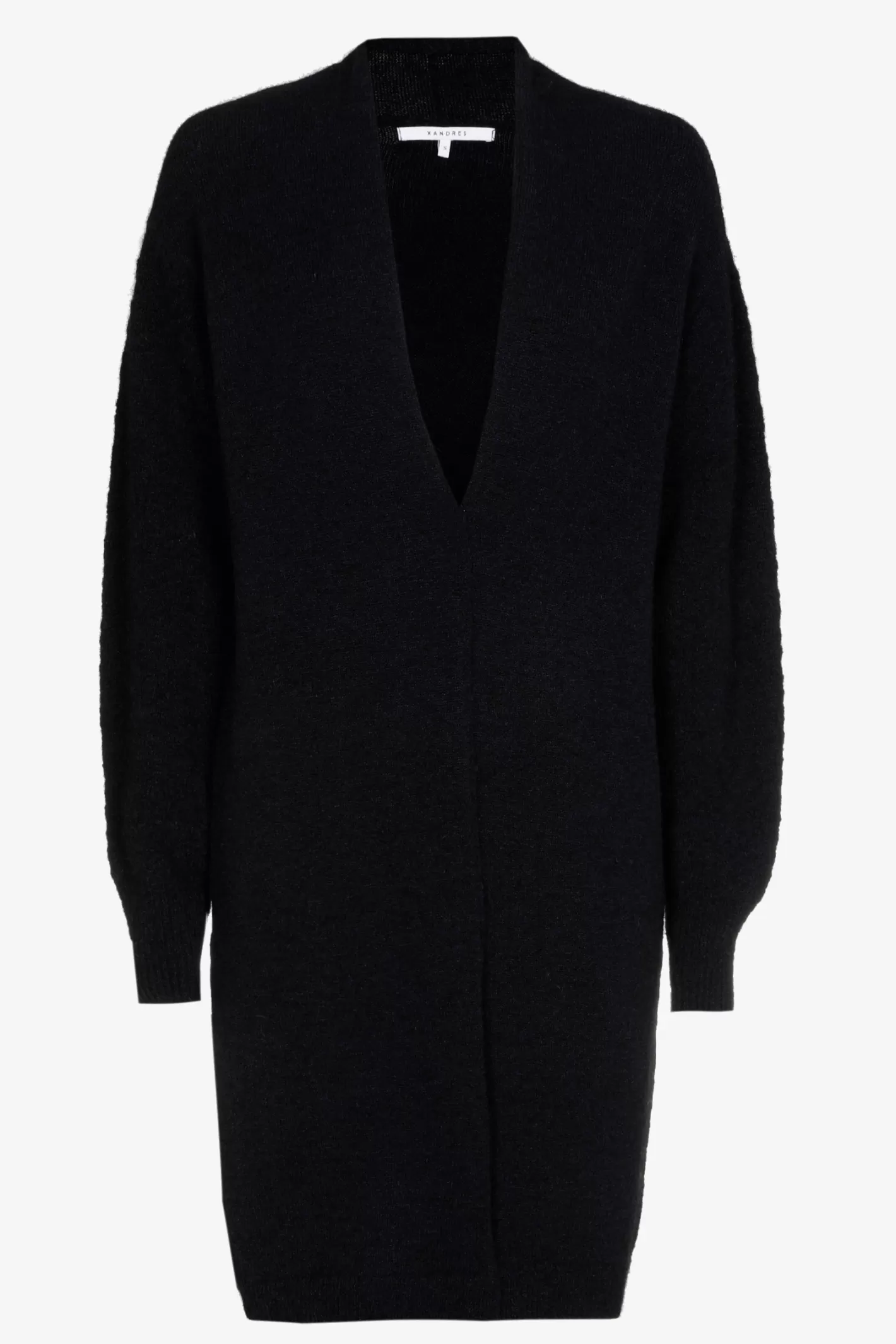 Femme Xandres Gilet long en laine d’alpaga