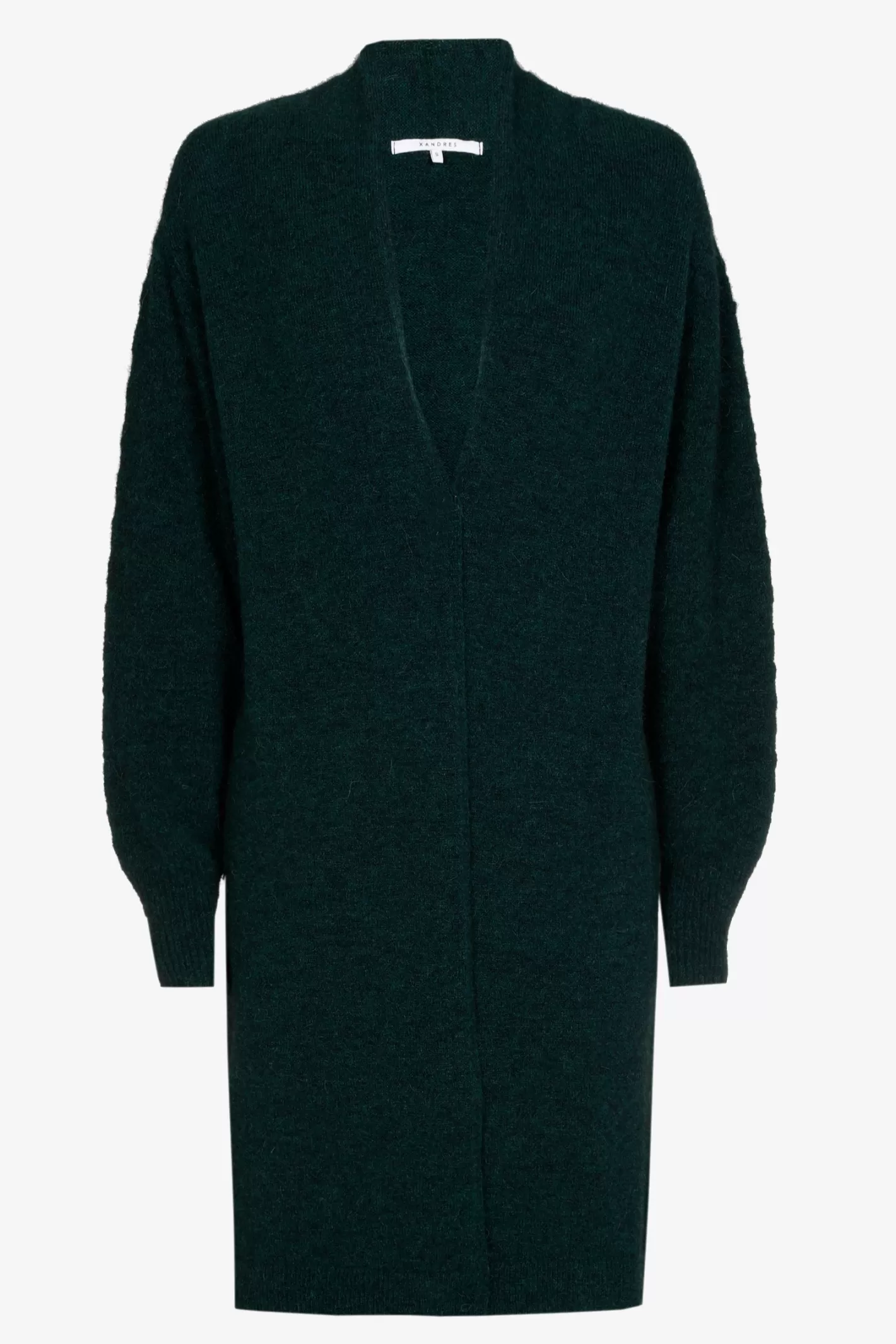 Femme Xandres Gilet long en laine d’alpaga