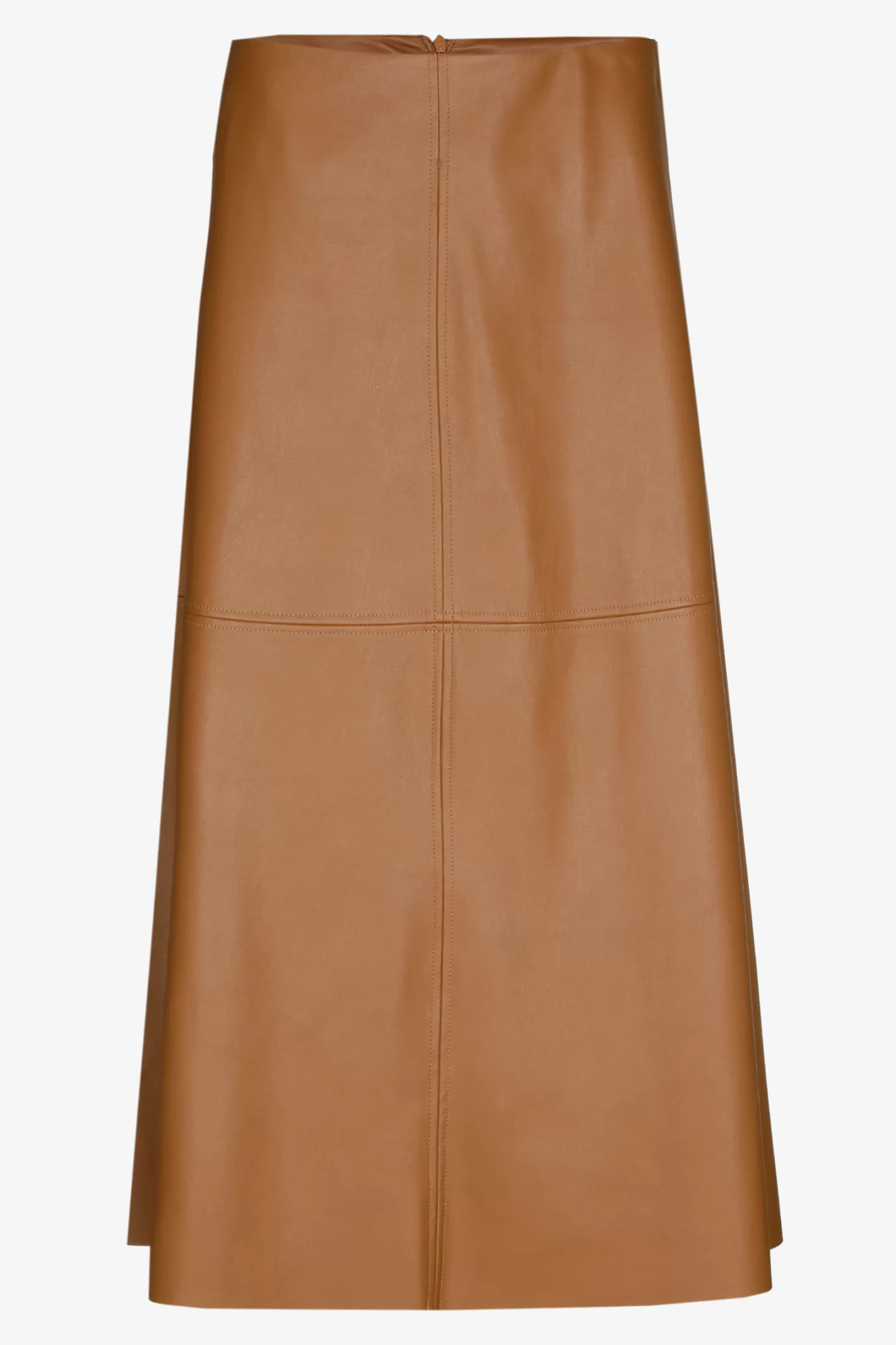 Femme Xandres Jupe en ligne A en faux cuir