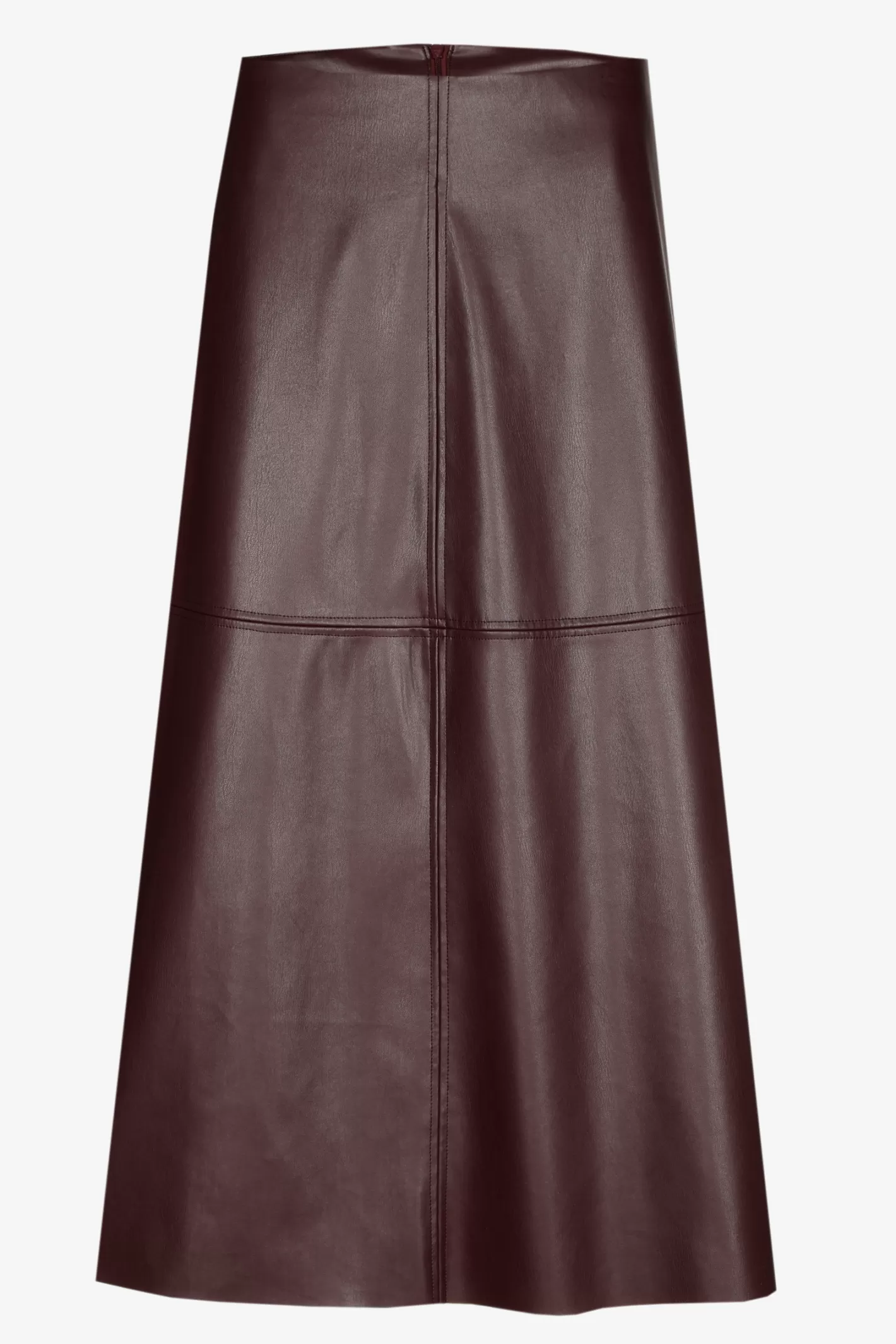 Femme Xandres Jupe en ligne A en faux cuir