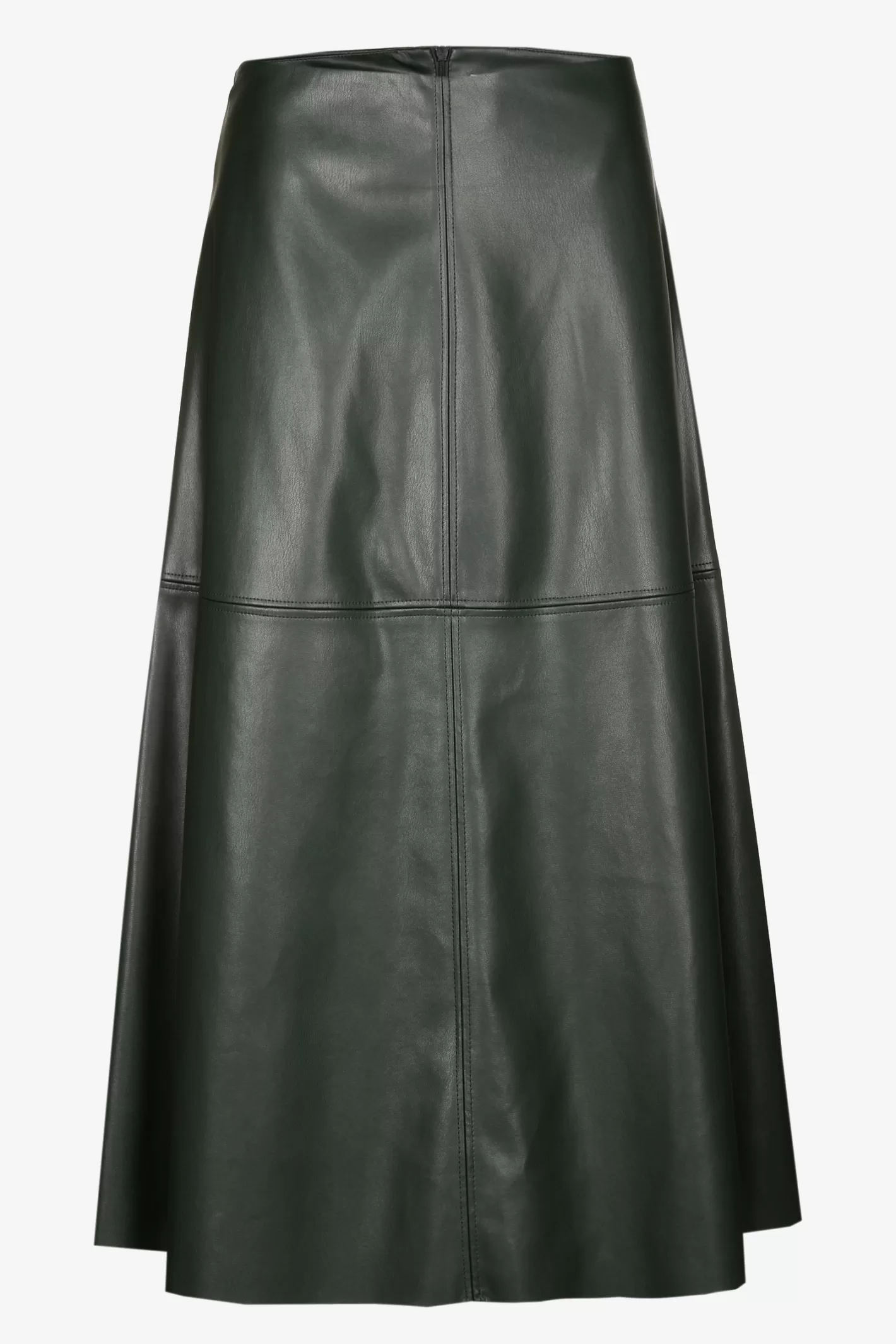 Femme Xandres Jupe en ligne A en faux cuir