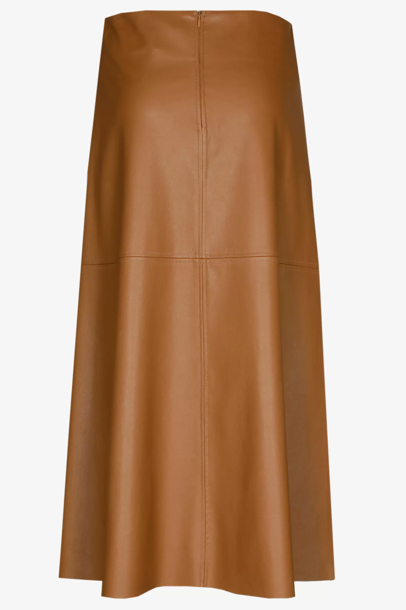Femme Xandres Jupe en ligne A en faux cuir