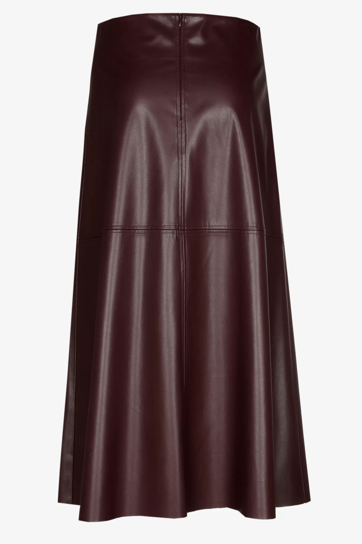 Femme Xandres Jupe en ligne A en faux cuir
