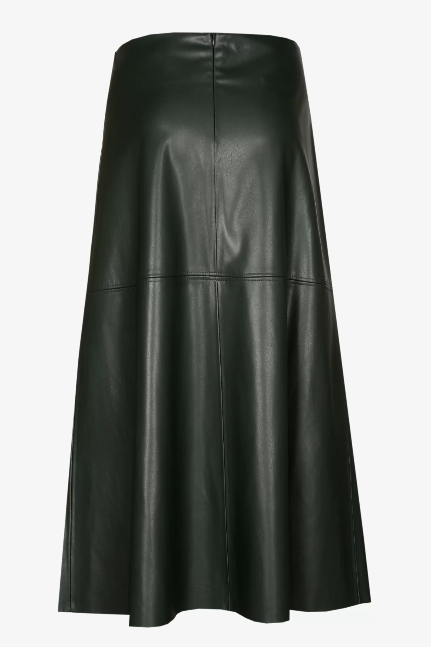 Femme Xandres Jupe en ligne A en faux cuir
