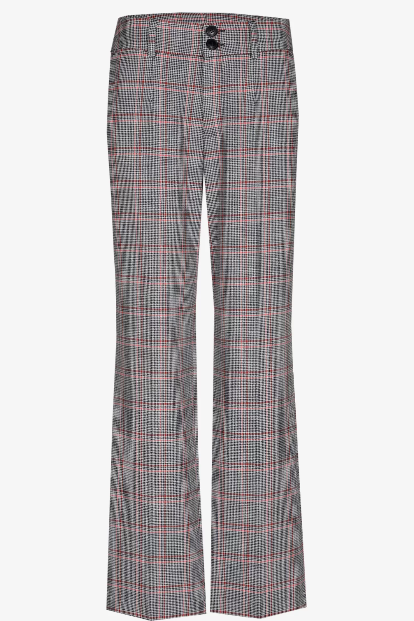 Femme Xandres Pantalon à carreaux à jambes droites