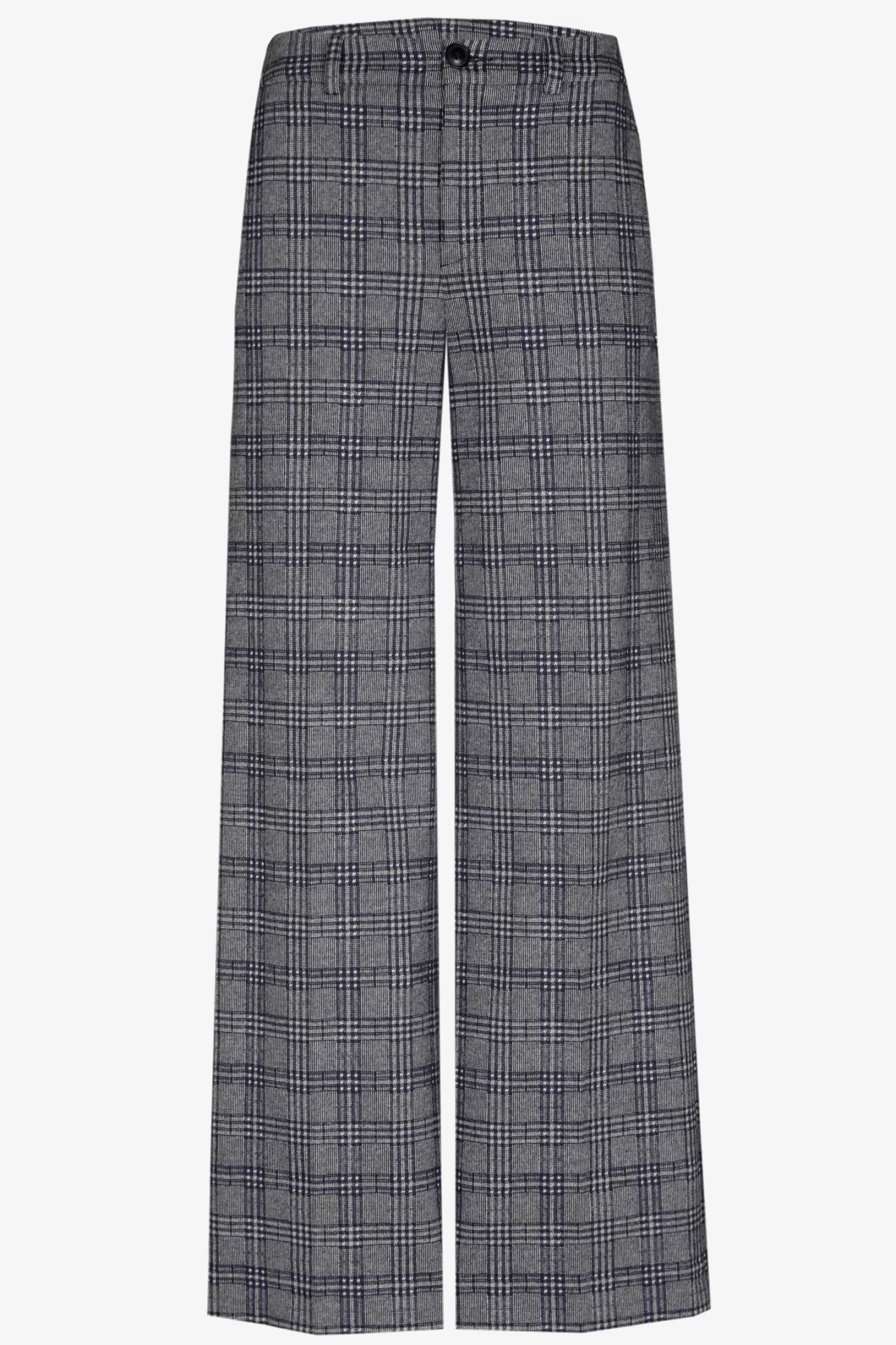Femme Xandres Pantalon à carreaux à jambes larges