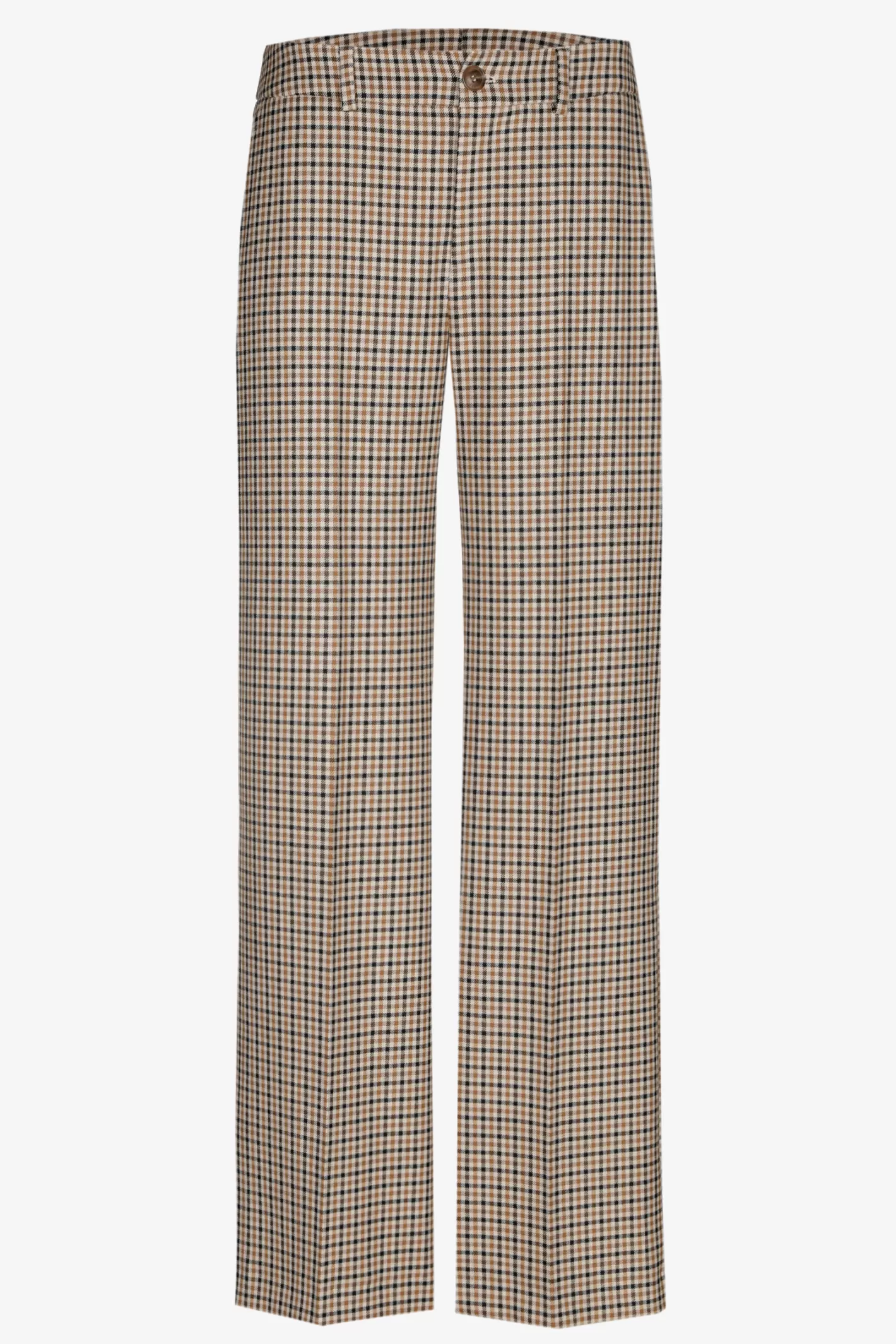 Femme Xandres Pantalon à carreaux à jambes larges