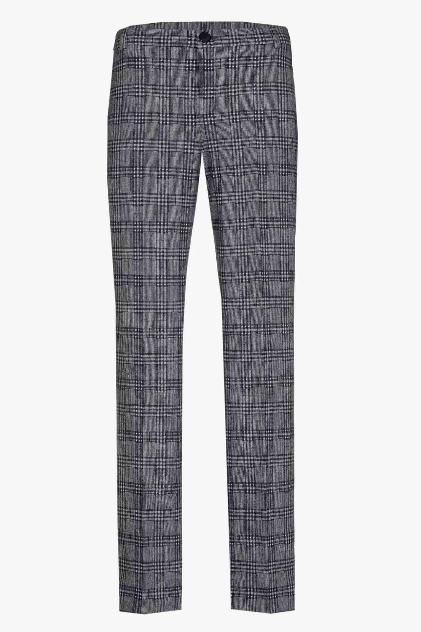 Femme Xandres Pantalon à carreaux à jambes étroites