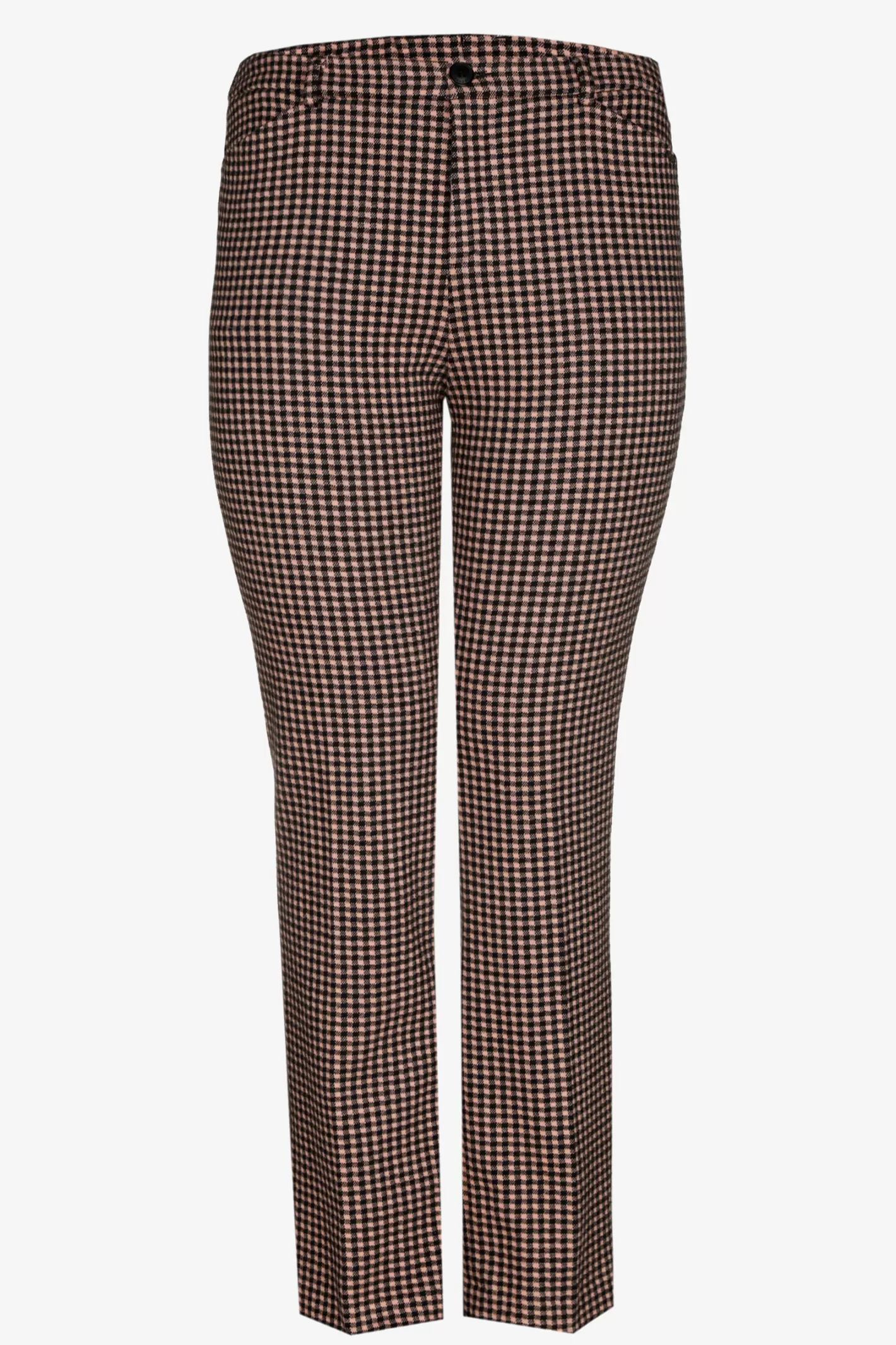 Femme Xandres Pantalon à carreaux à jambes étroites
