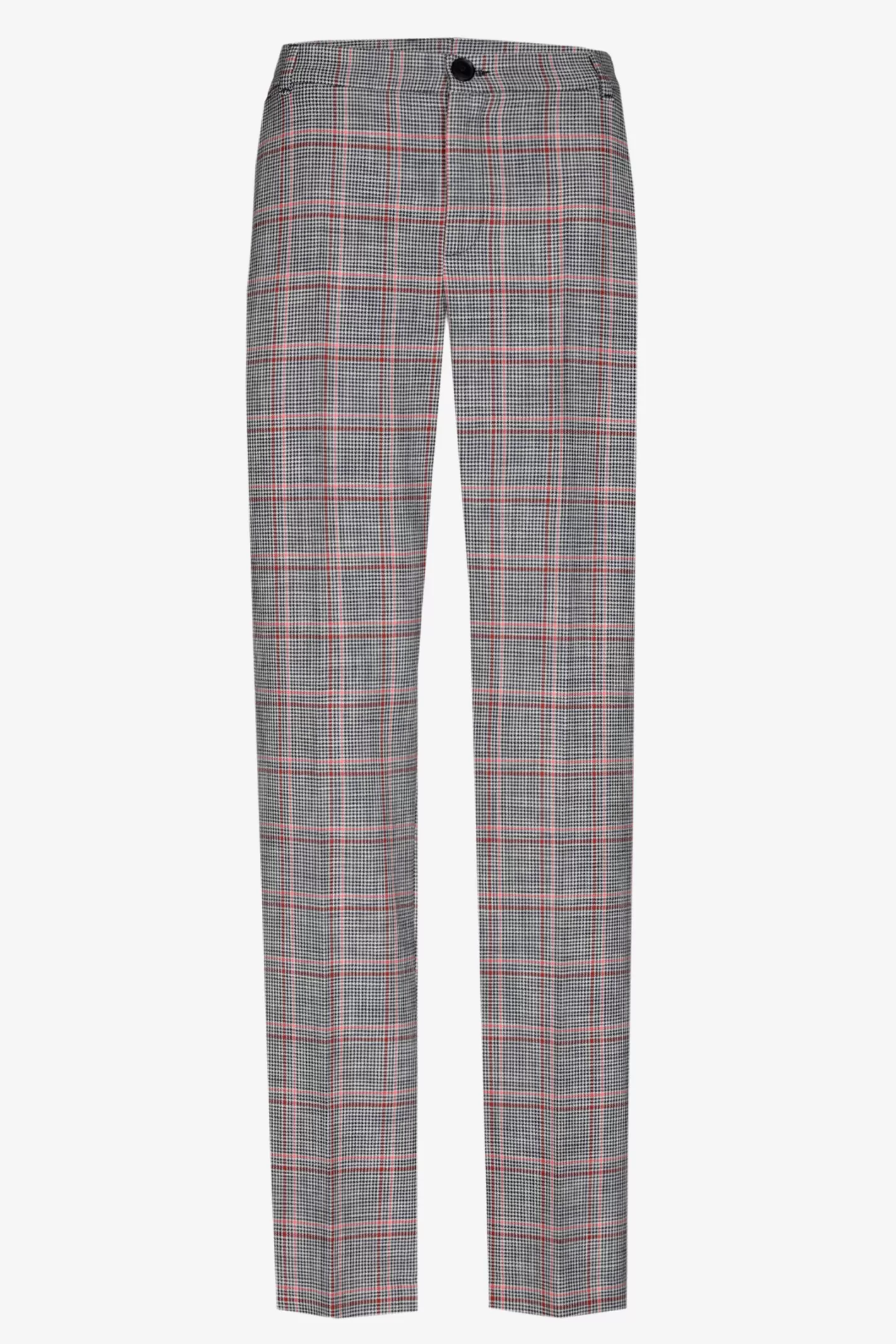 Femme Xandres Pantalon à carreaux à jambes étroites