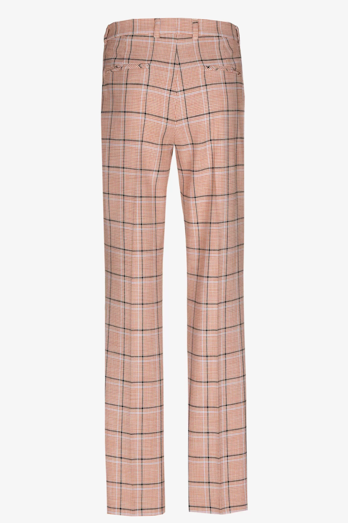 Femme Xandres Pantalon à carreaux à jambes étroites