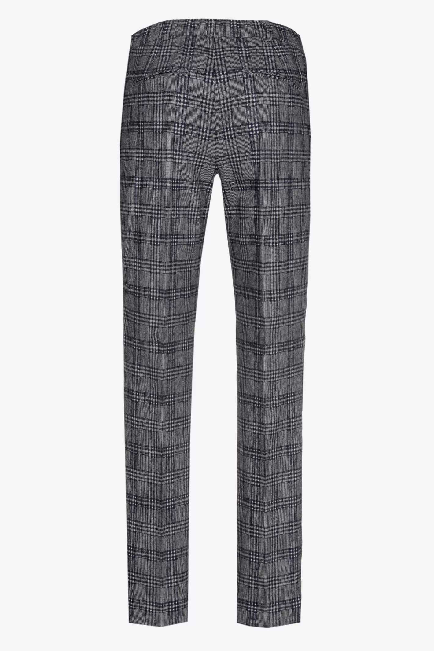 Femme Xandres Pantalon à carreaux à jambes étroites