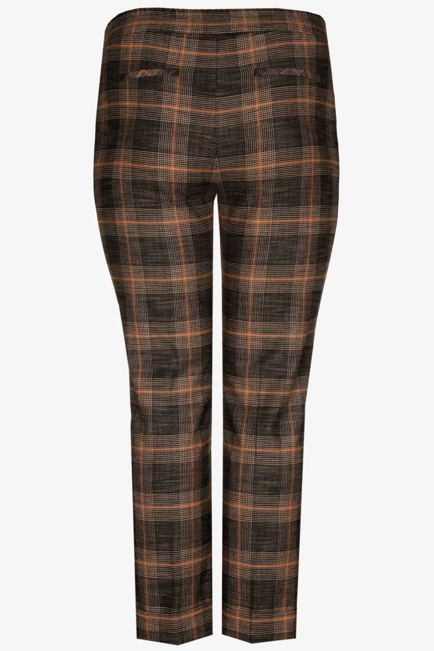 Femme Xandres Pantalon à carreaux à jambes étroites