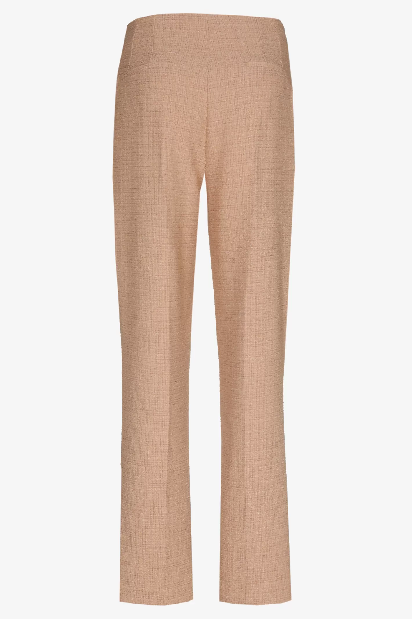 Femme Xandres Pantalon à jambes étroites en tissu bouclettes