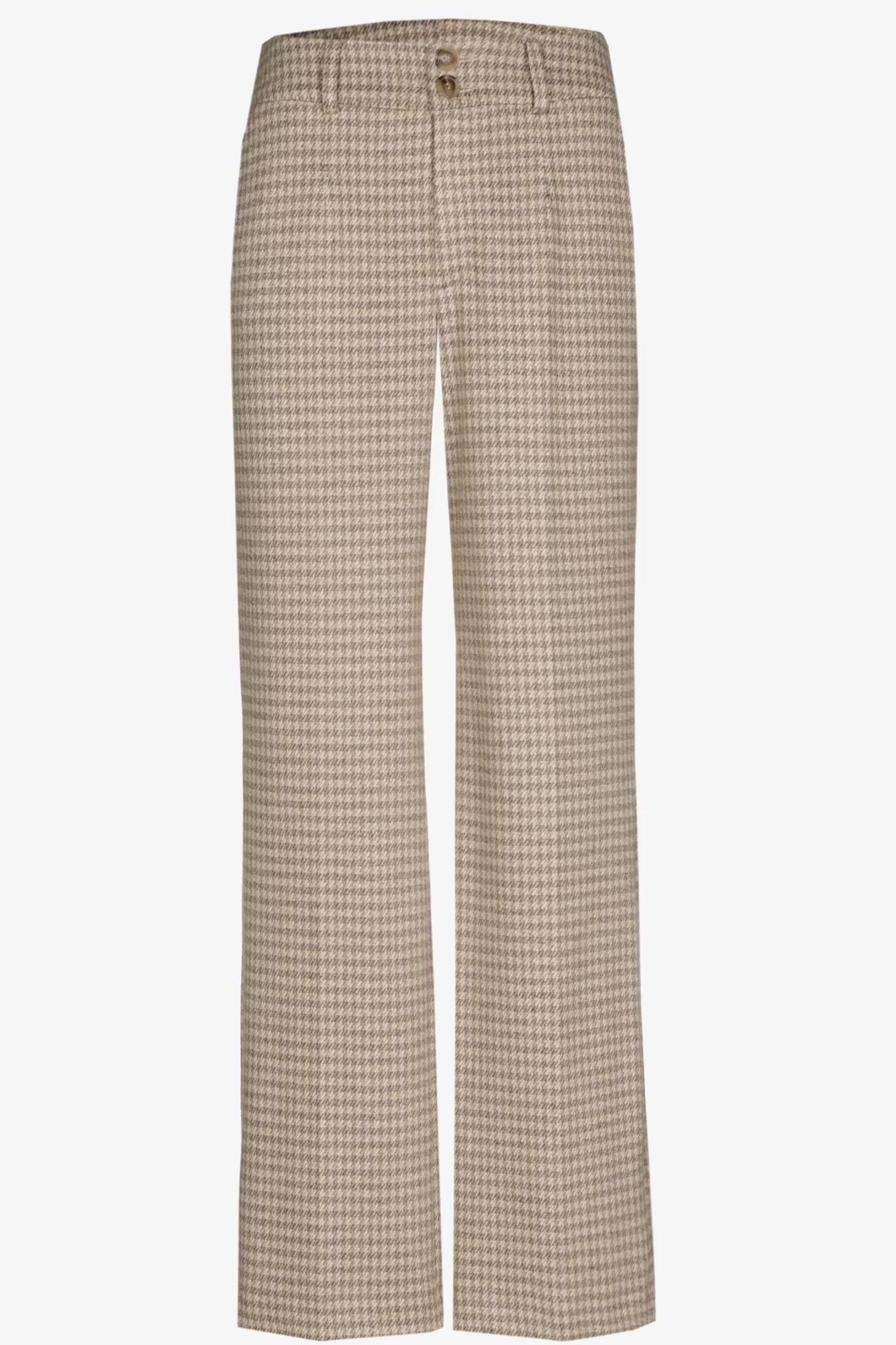 Femme Xandres Pantalon à motif pied-de-poule