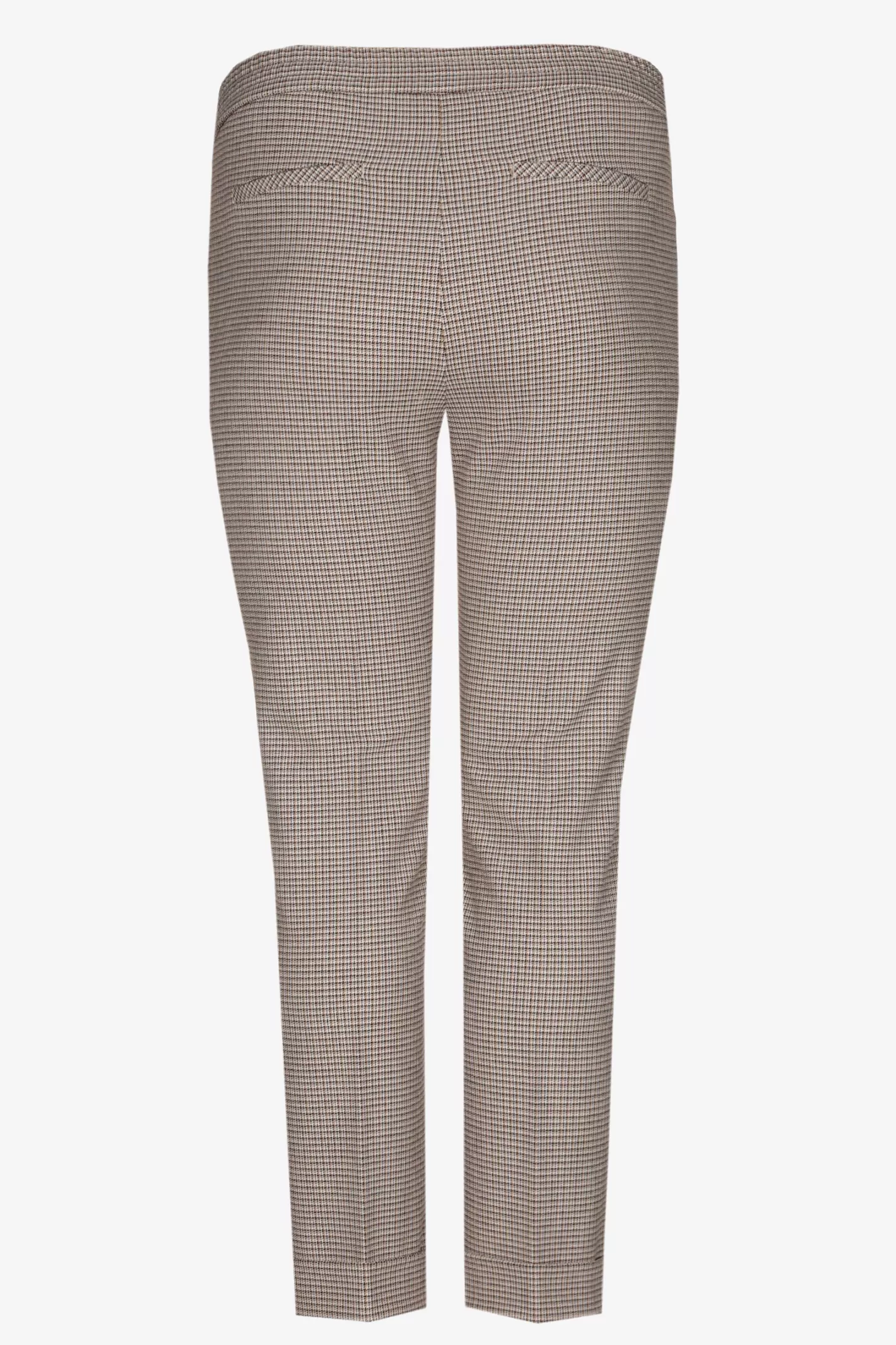 Femme Xandres Pantalon avec fin motif à carreaux
