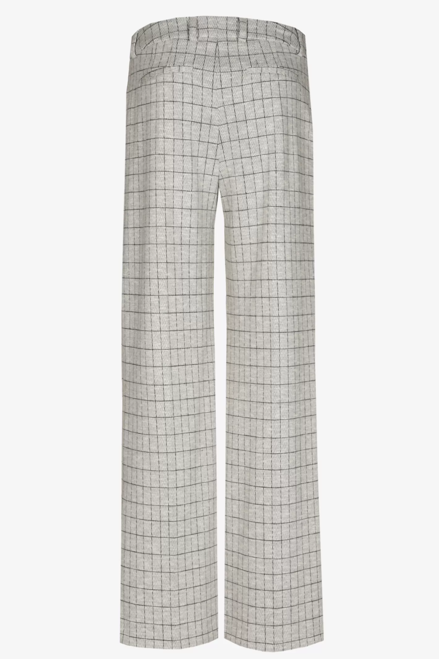 Femme Xandres Pantalon doux à carreaux