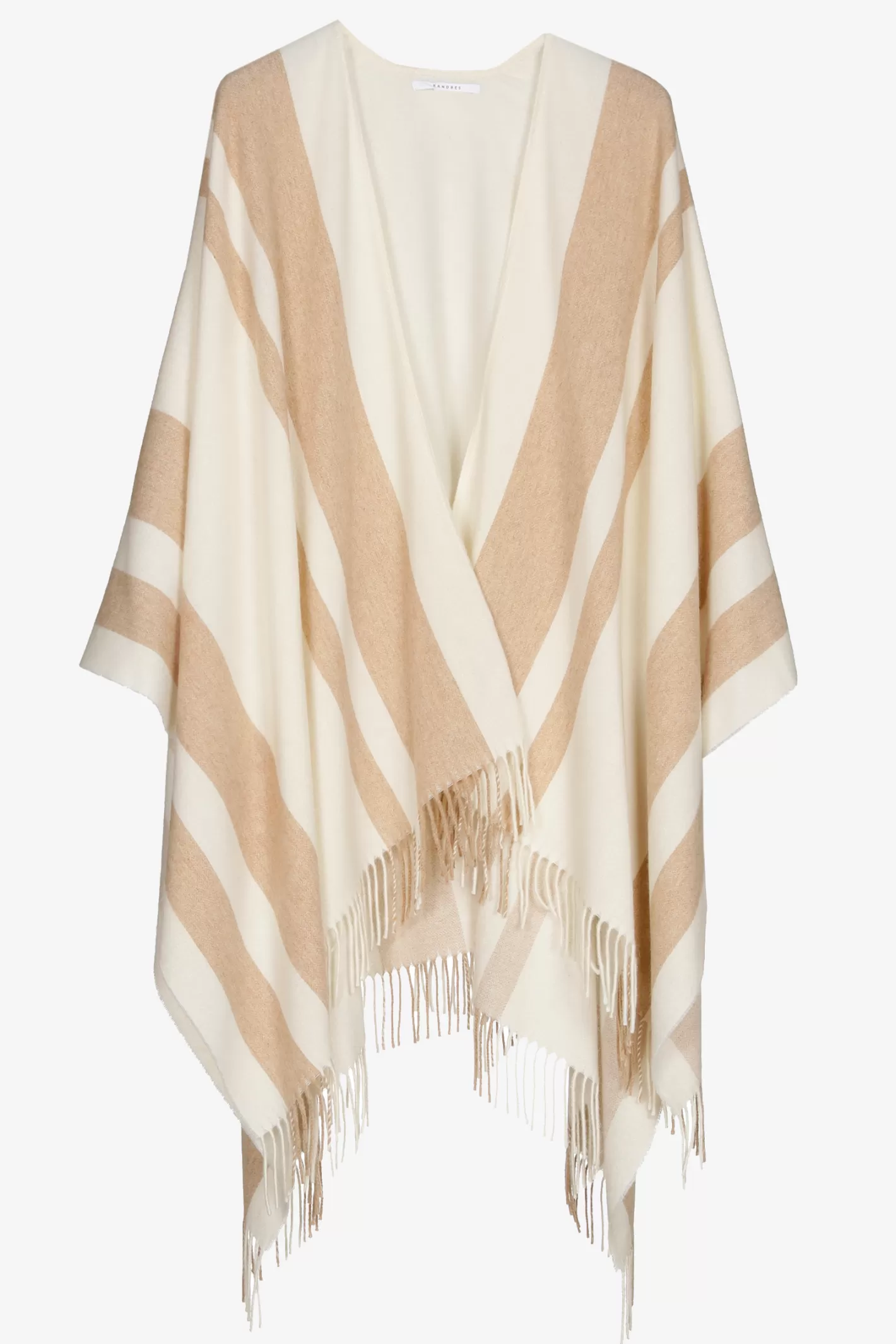 Femme Xandres Poncho rayé