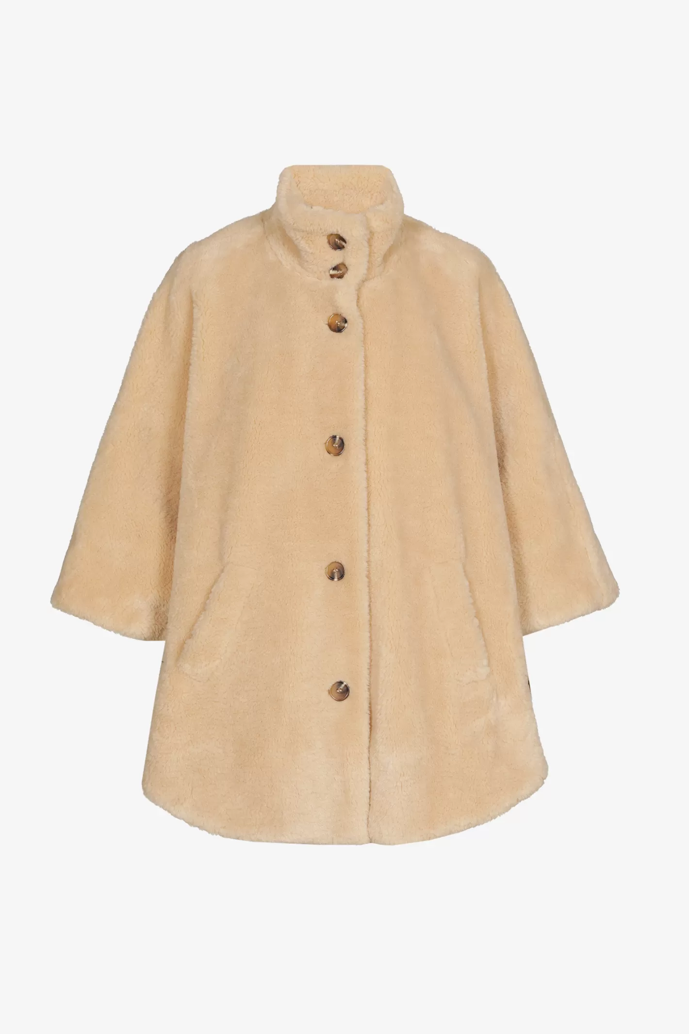 Femme Xandres Poncho teddy douillet