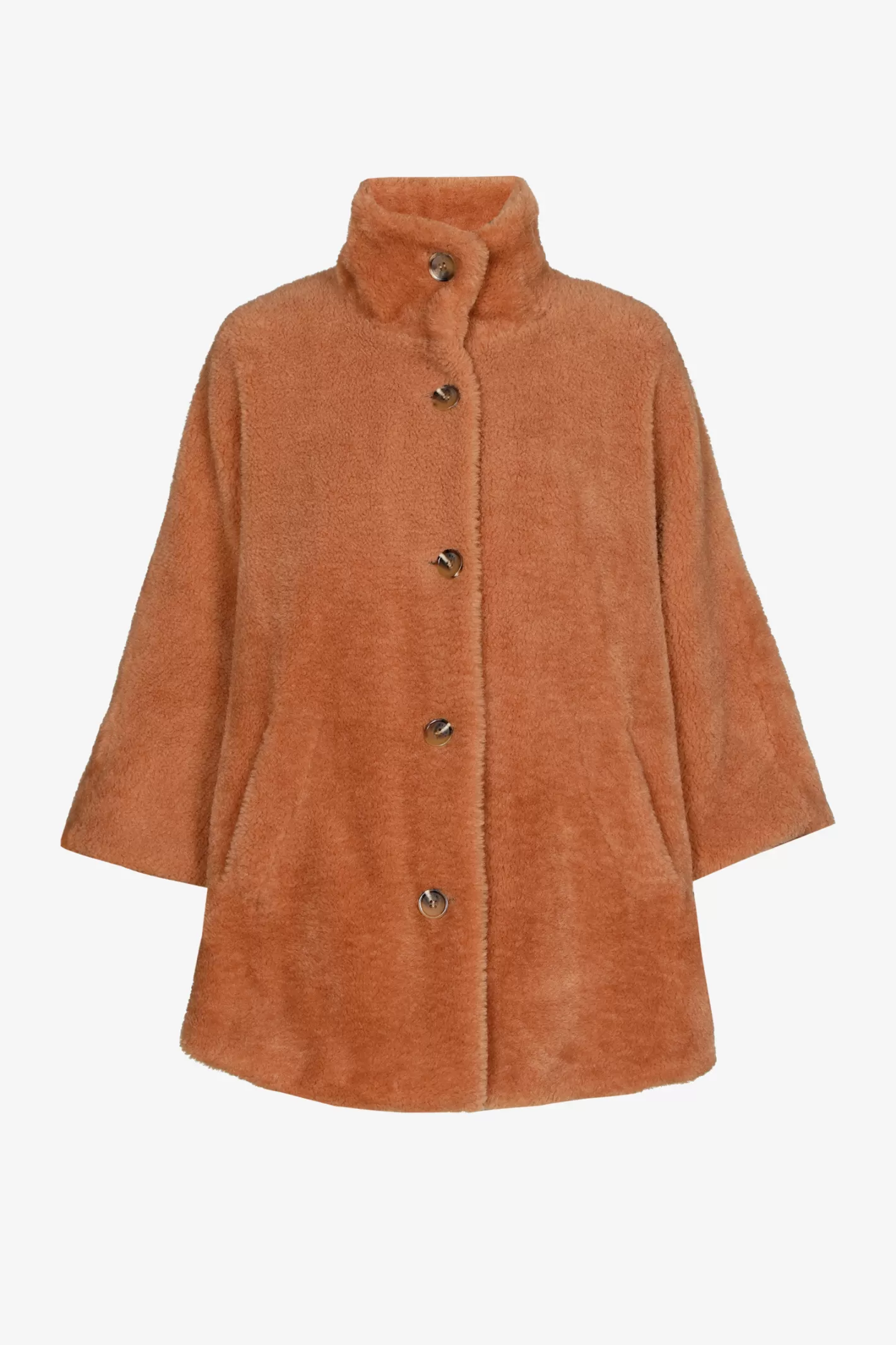 Femme Xandres Poncho teddy douillet