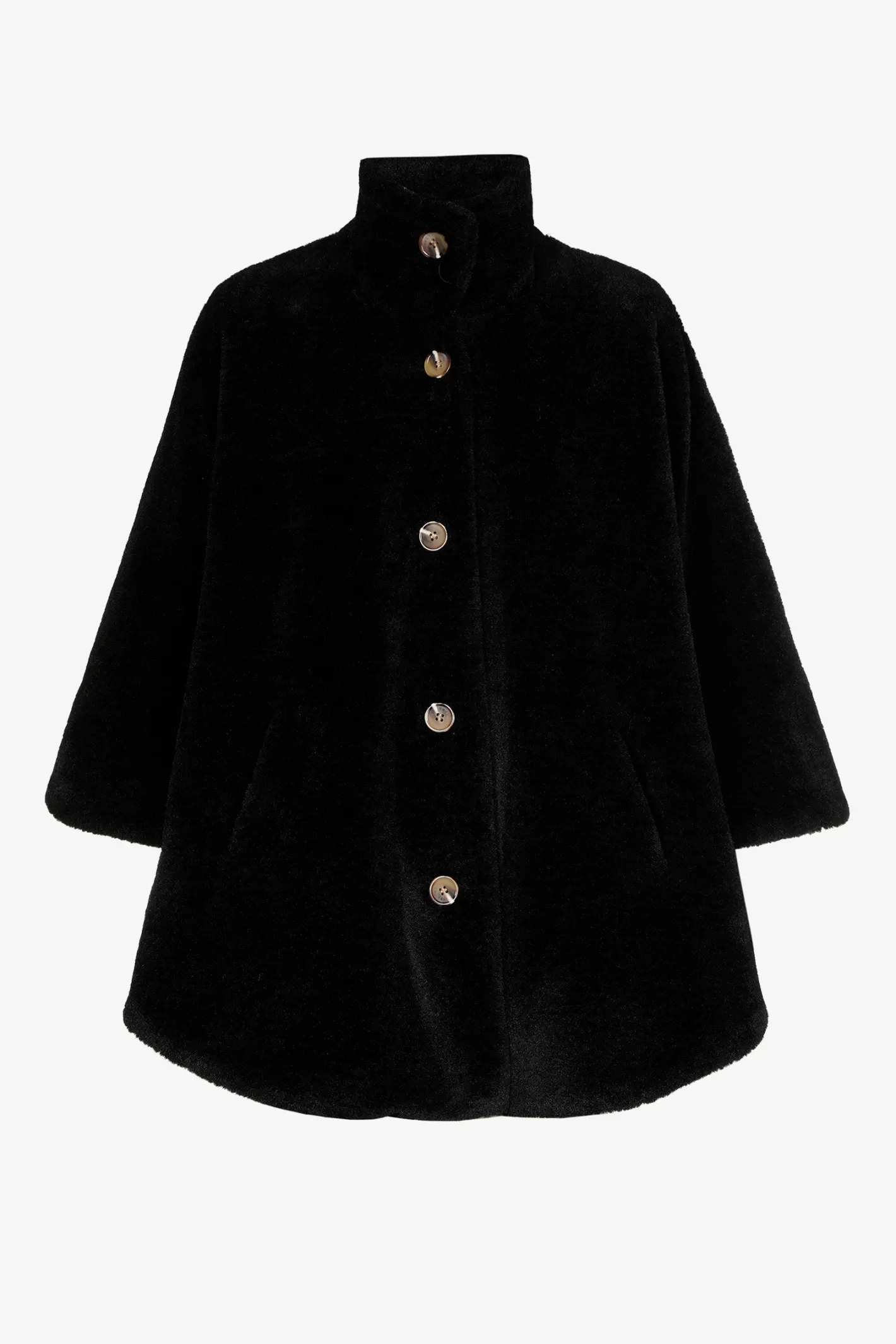 Femme Xandres Poncho teddy douillet