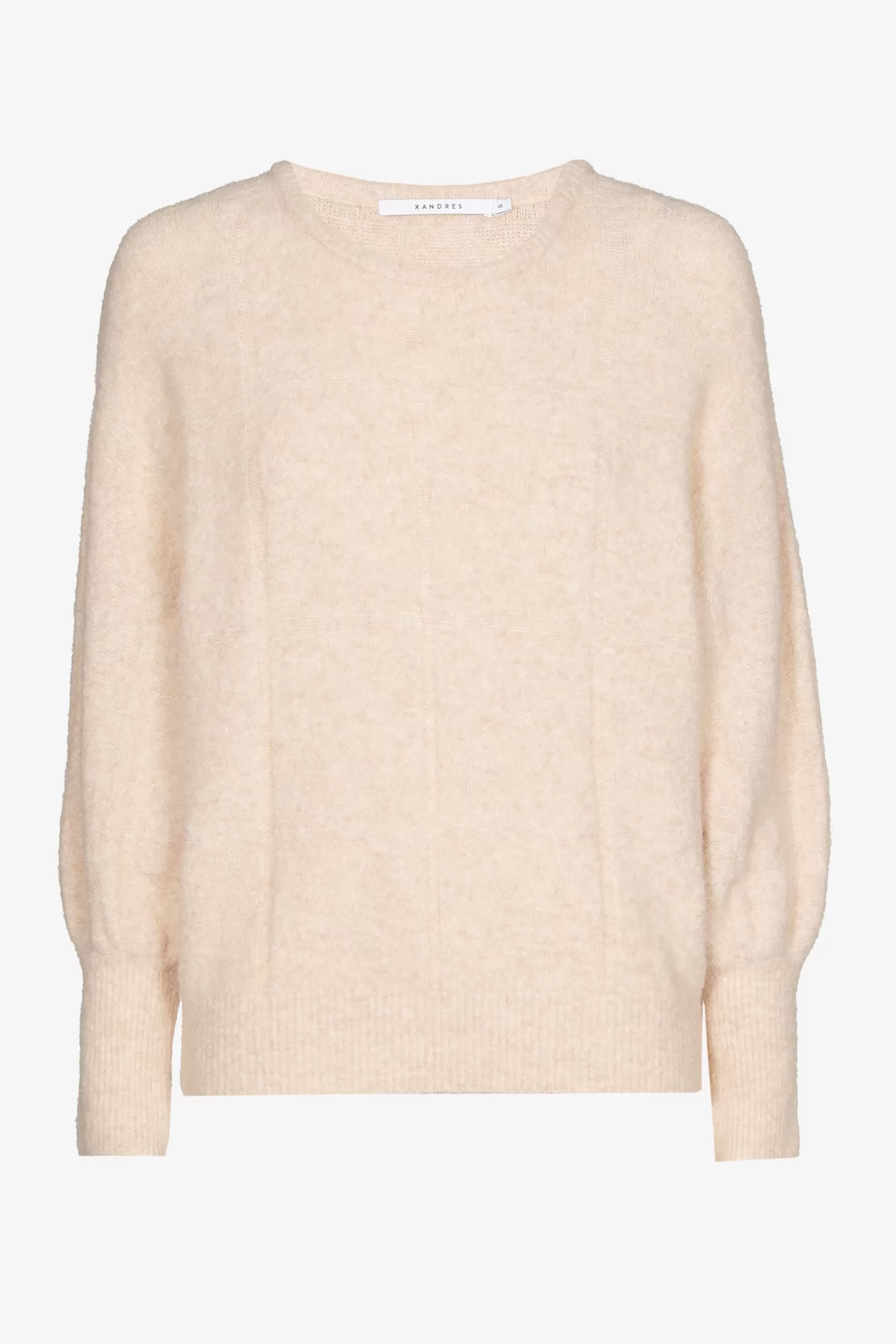 Femme Xandres Pull à carreaux tricotés