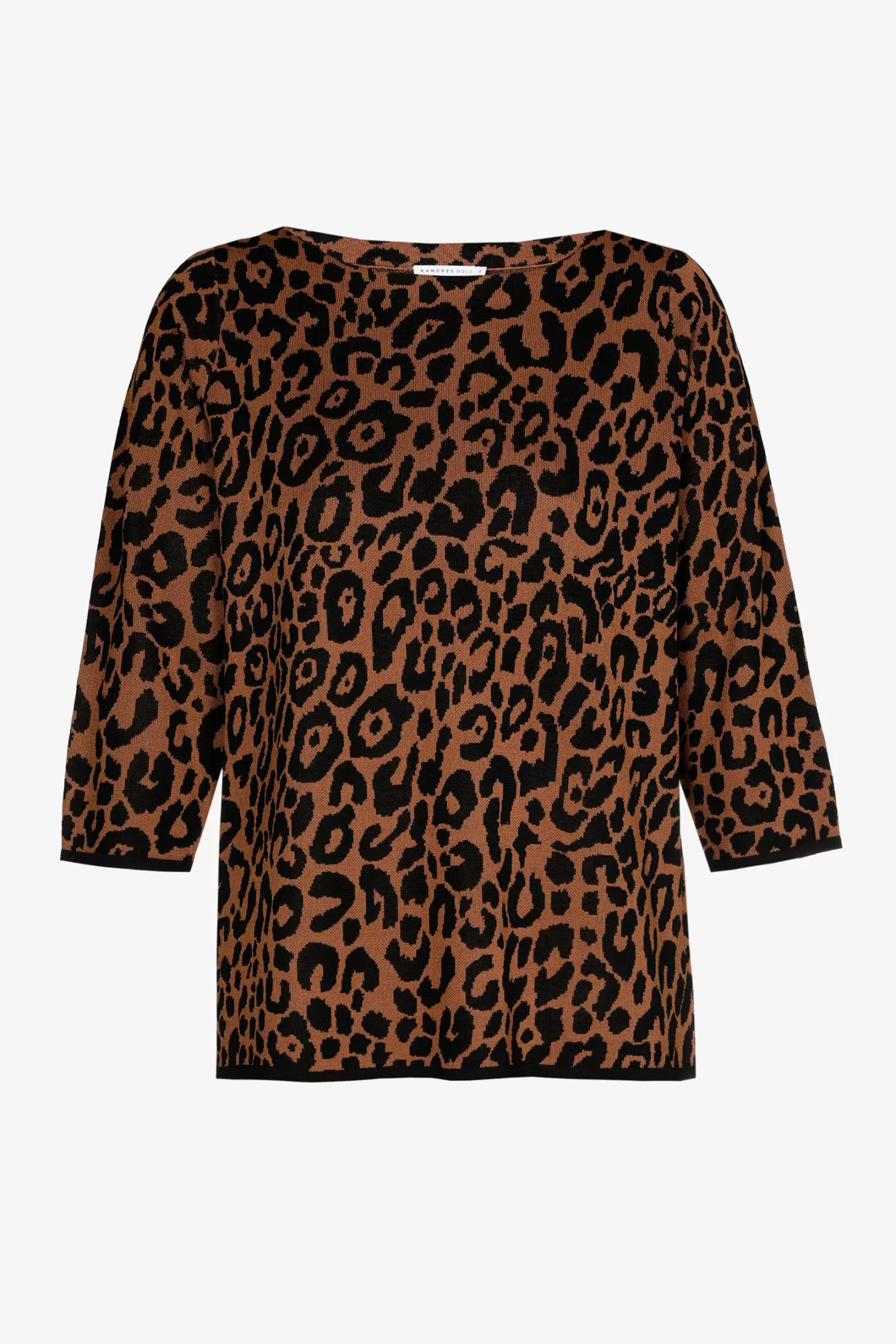 Femme Xandres Pull à motif léopard