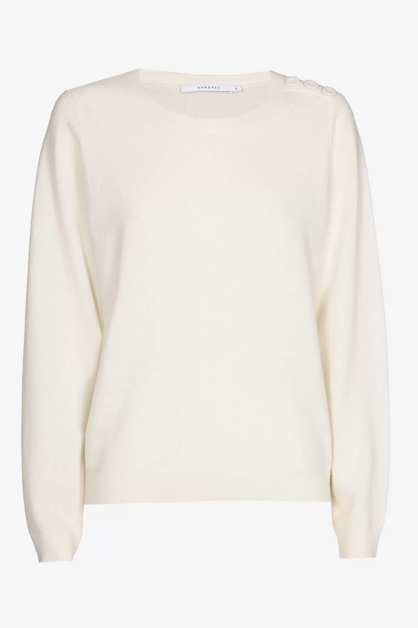 Femme Xandres Pull à épaules boutonnées
