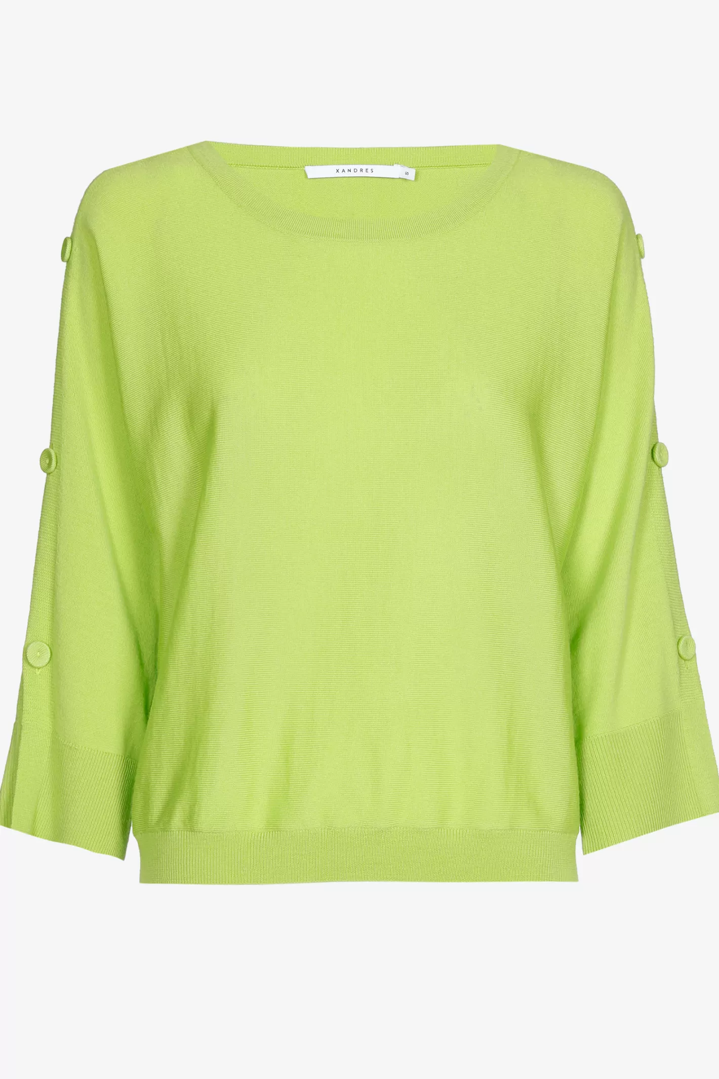 Femme Xandres Pull boutonné en laine mérinos
