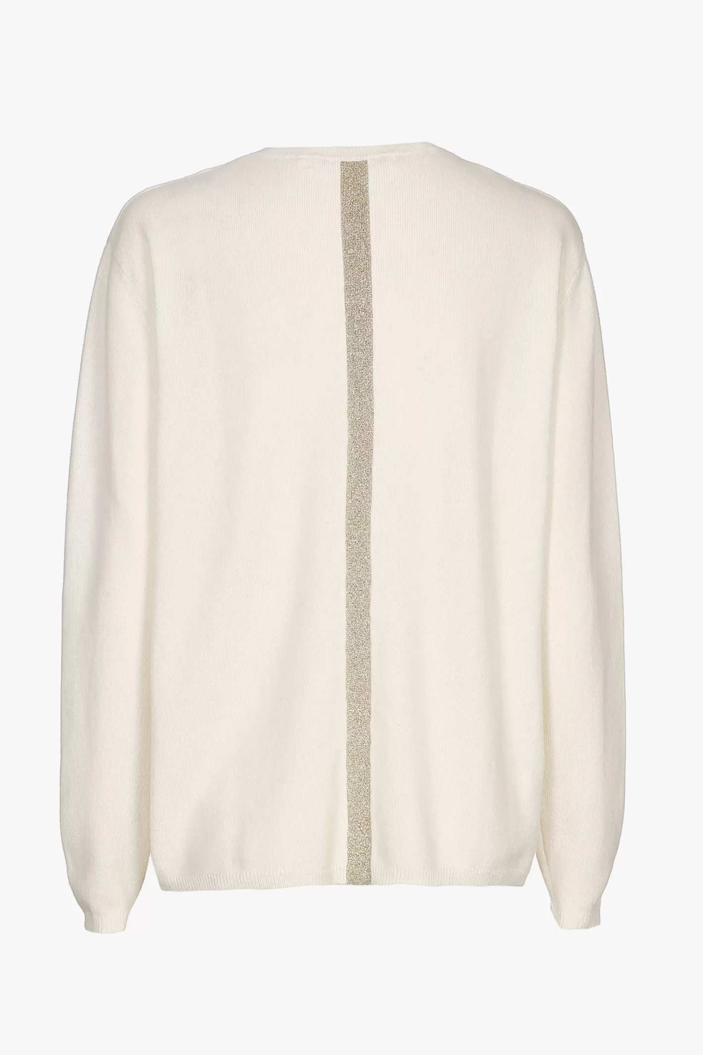 Femme Xandres Pull en cachemire blanc à col en V