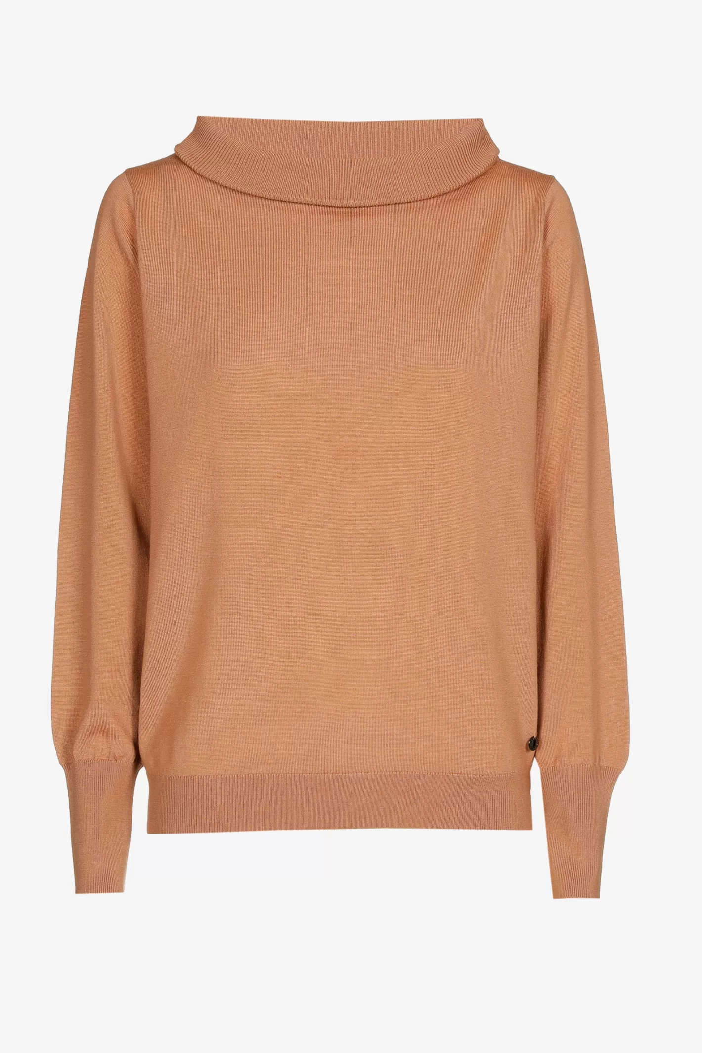 Femme Xandres Pull en laine à col bateau