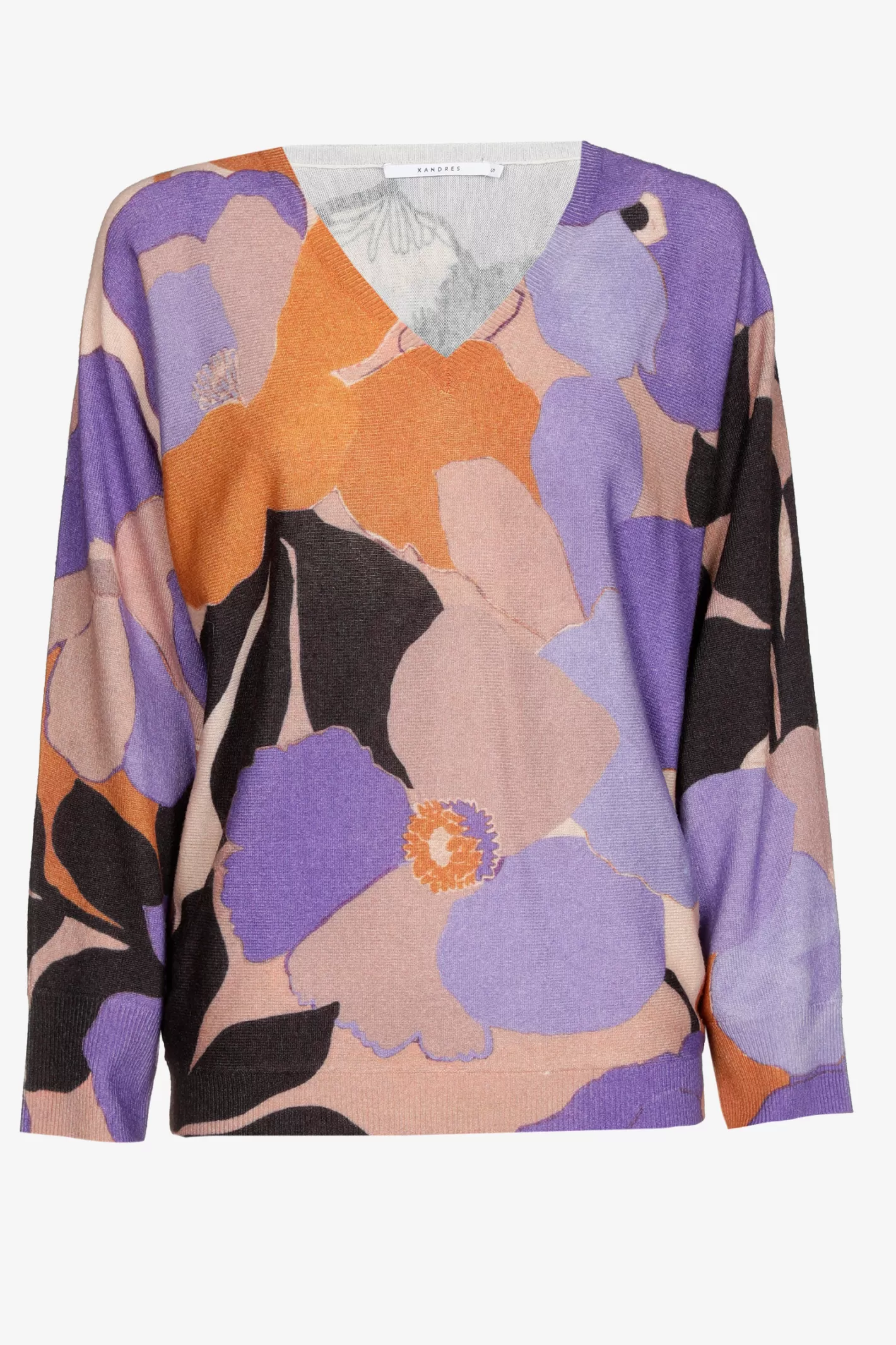 Femme Xandres Pull surdimensionné en coton